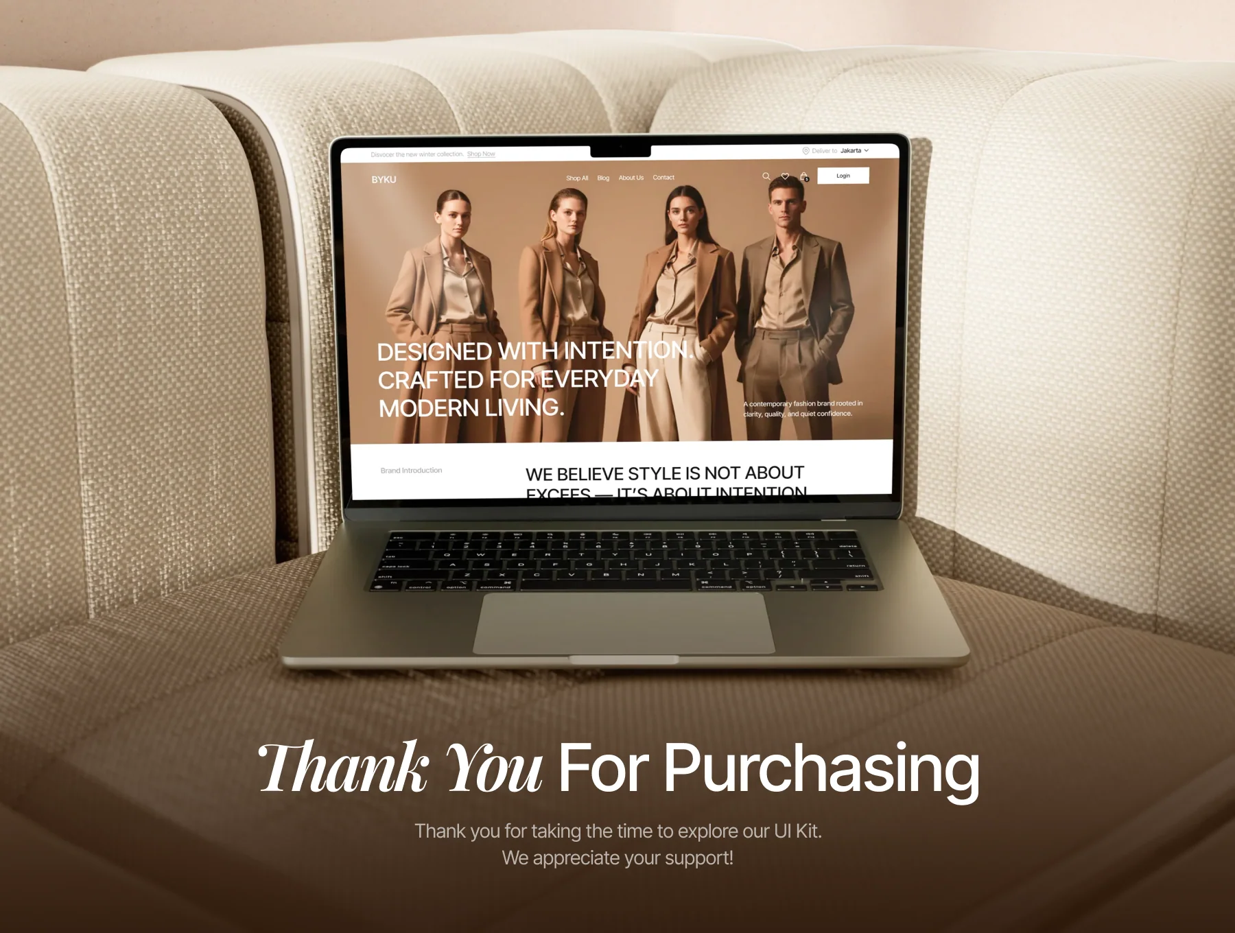 Byku - Fashion E-Commerce UI Kit Template 5