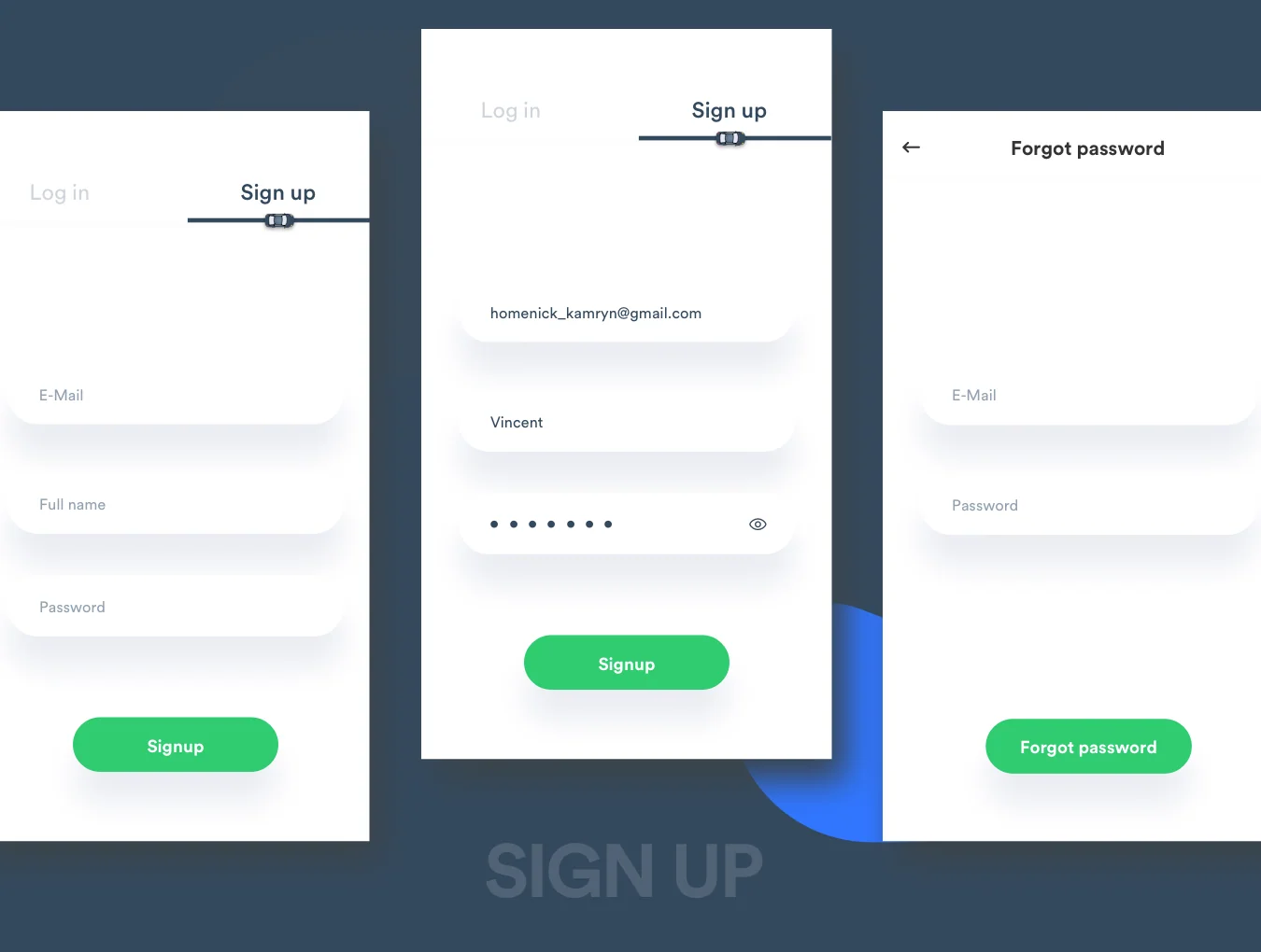 Cab Booking UI Kit 5