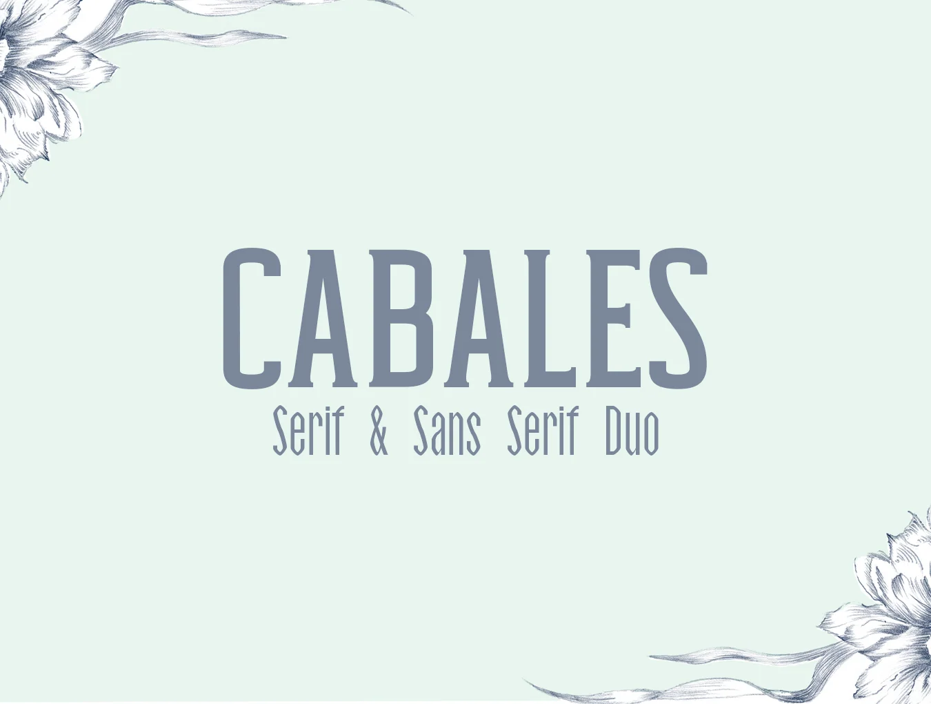 Cabales Duo Font