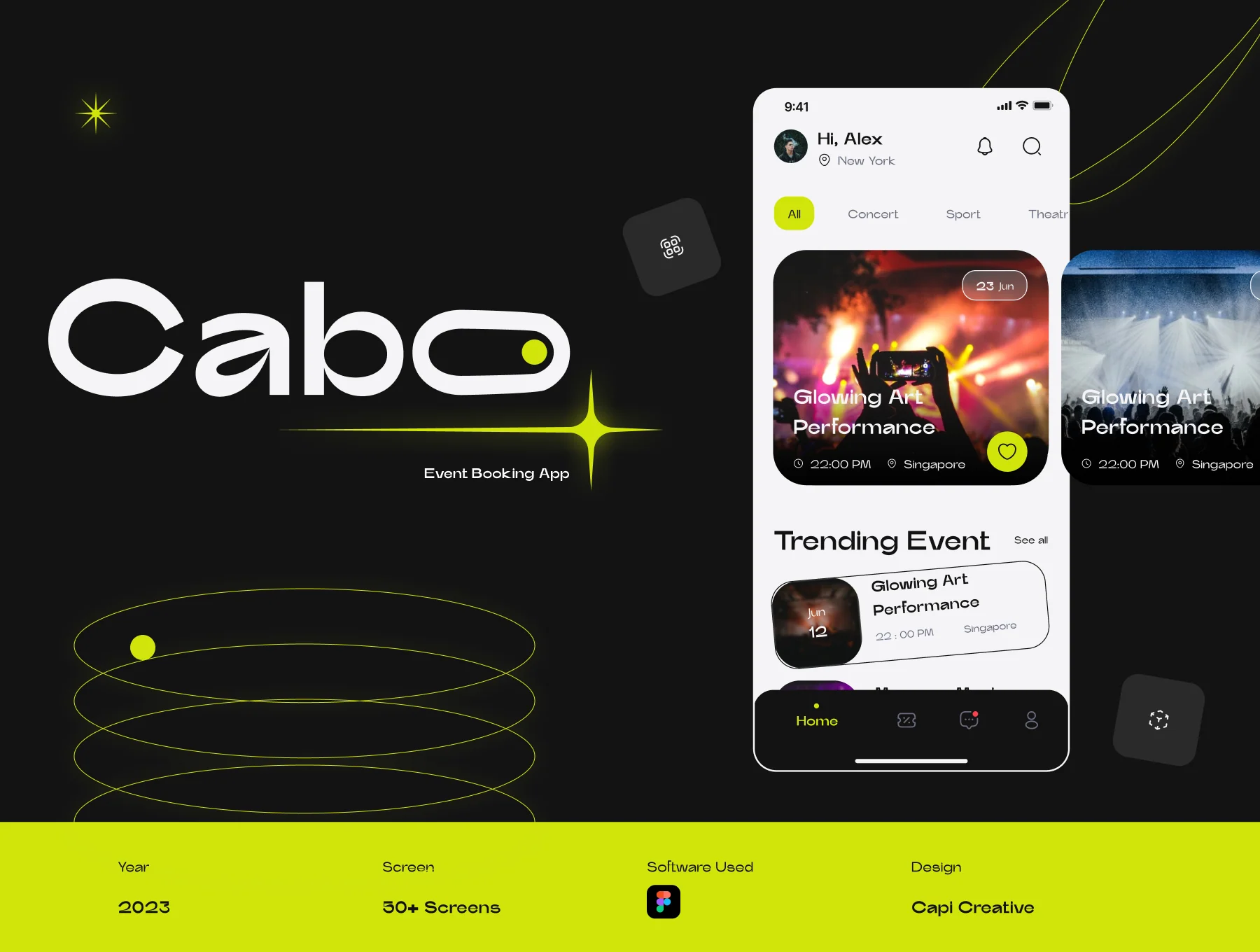 Cabo - Event Booking App