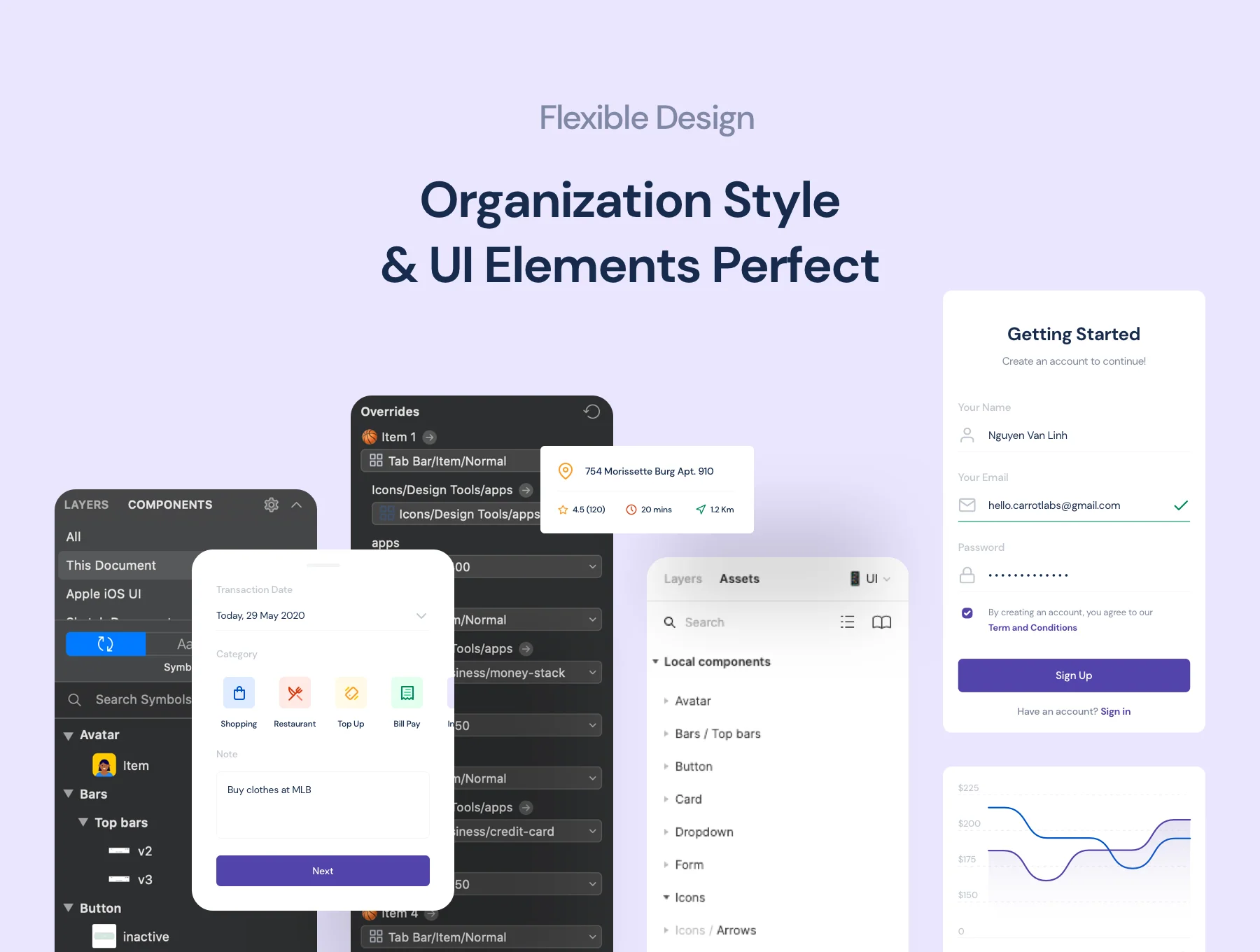 CaBu Multi-Purpose iOS UI Kit 4