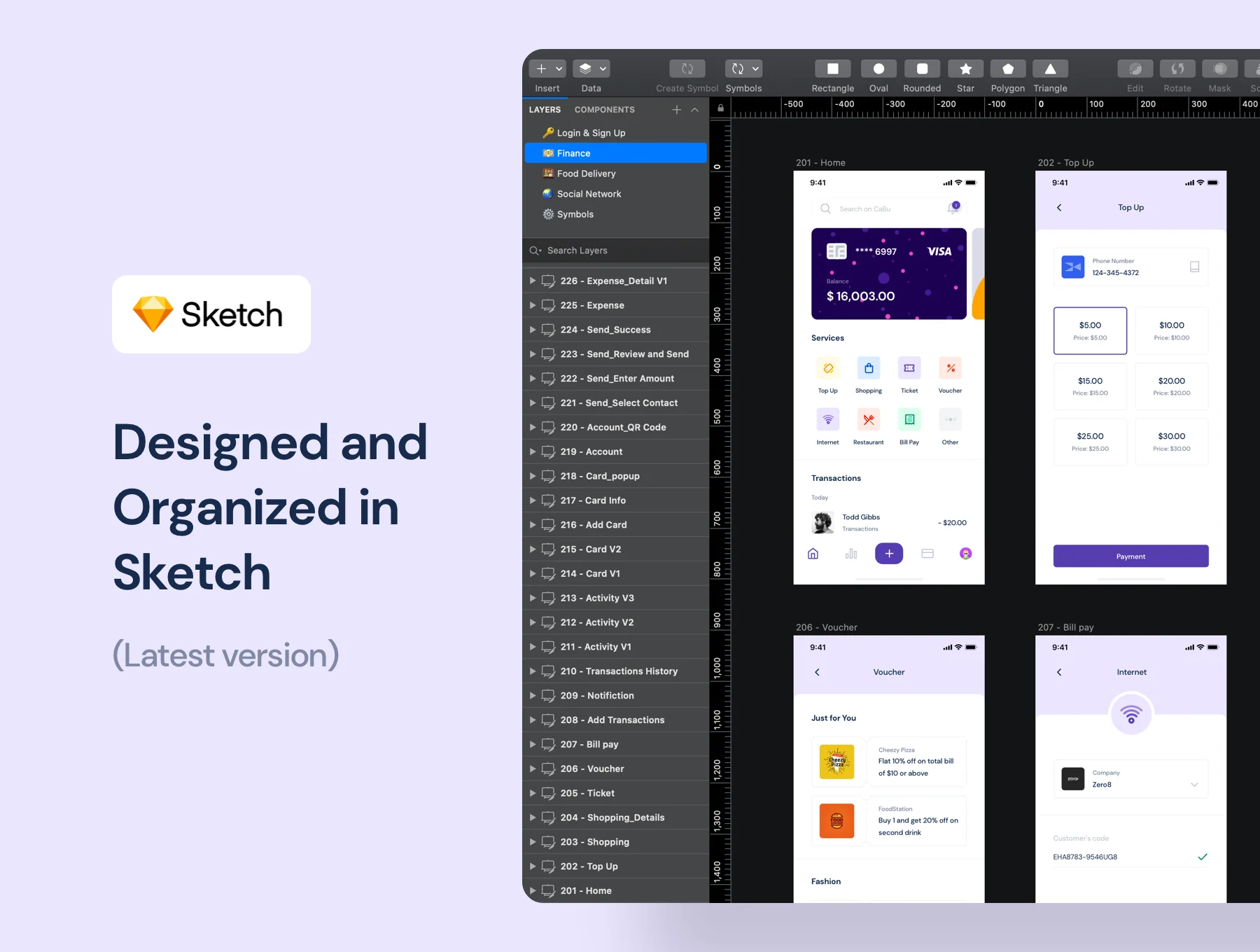CaBu Multi-Purpose iOS UI Kit 5
