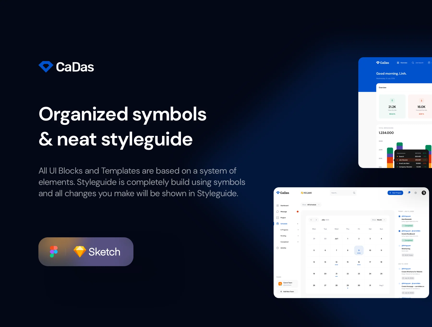 CaDas Dashboard UI Kit 5
