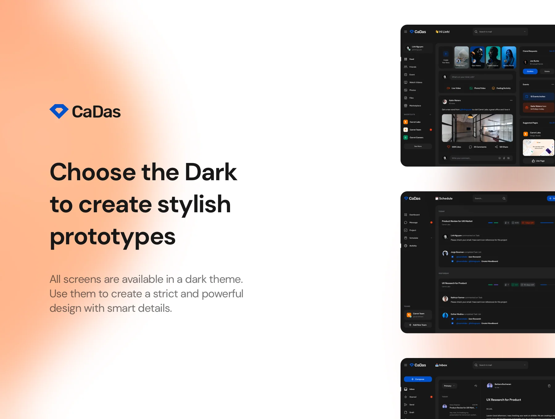 CaDas Dashboard UI Kit 7