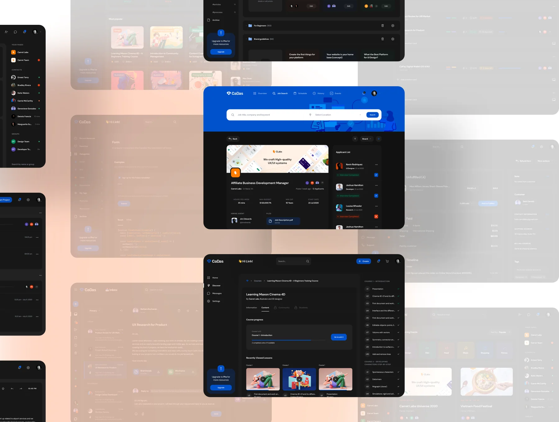 CaDas Dashboard UI Kit 8