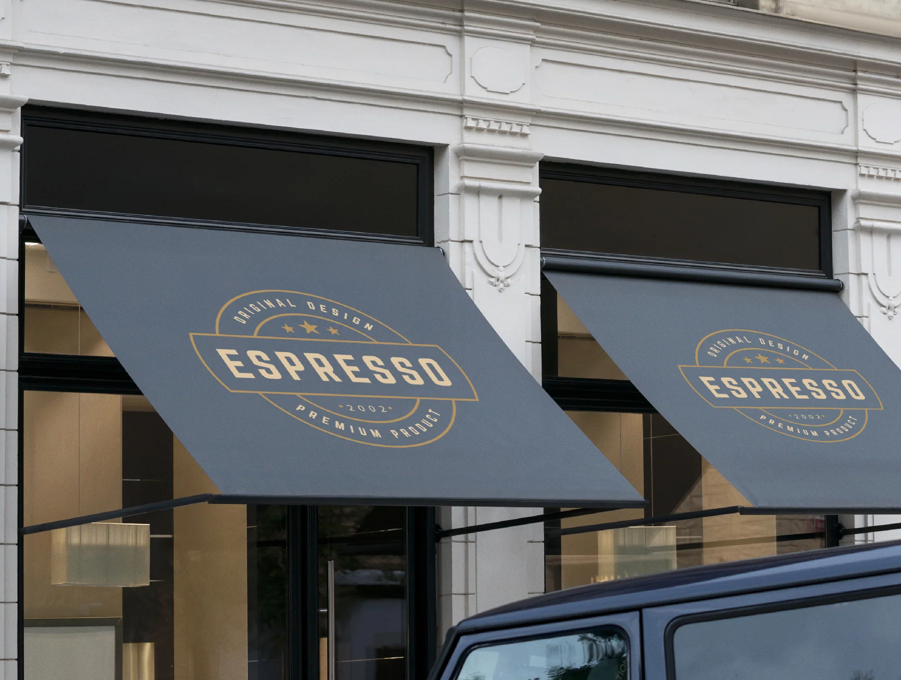 Cafe and Coffee Shop Logo Mockups 5