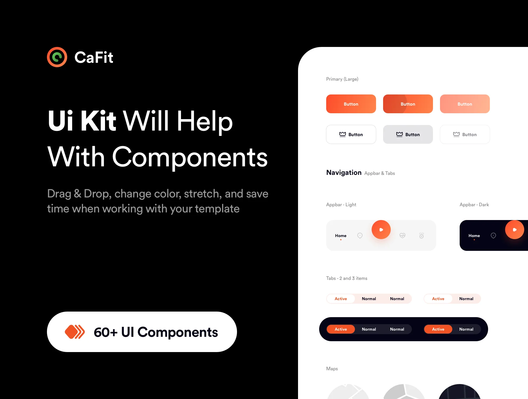 CaFit Fitness UI Kit 5