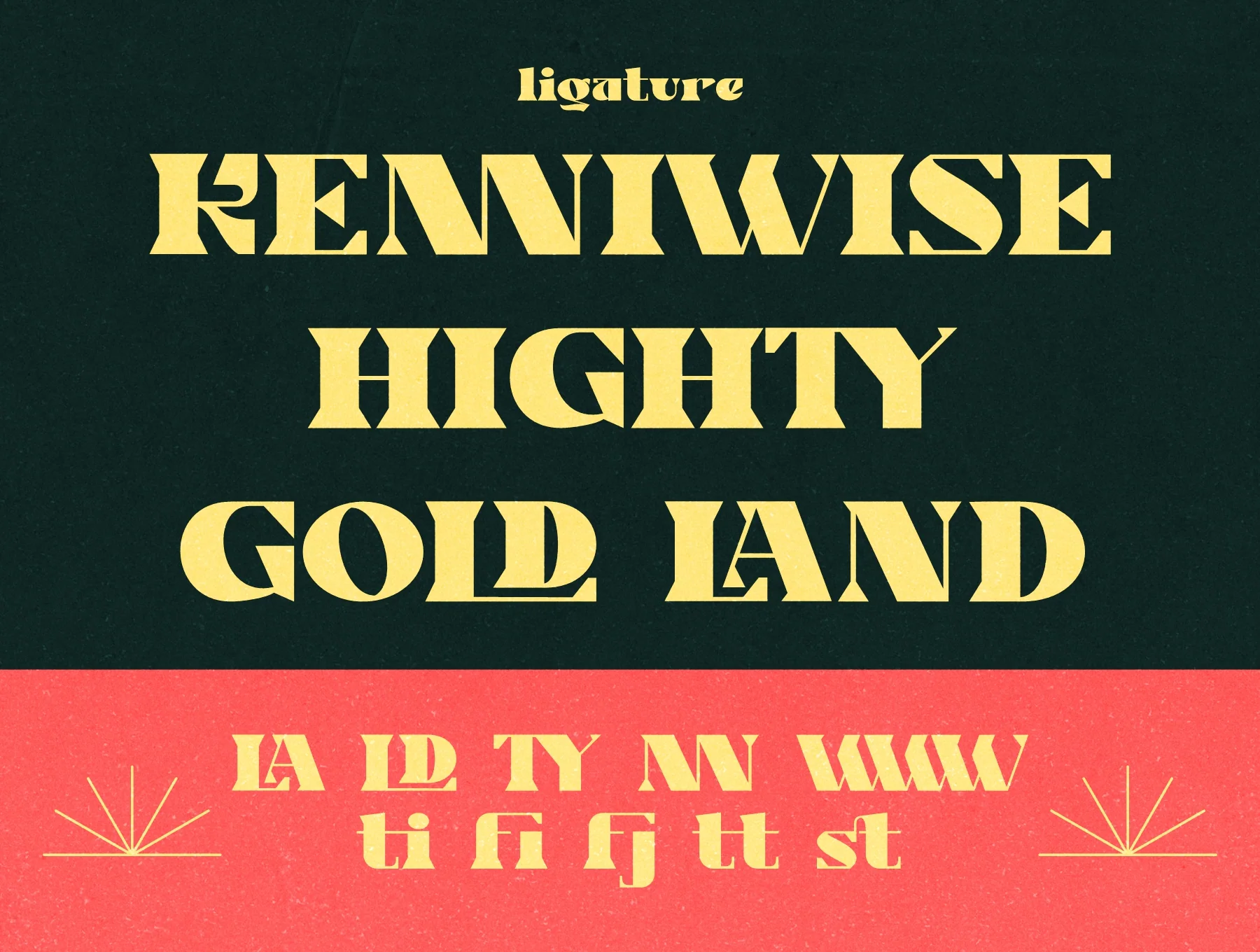 Cagila - Display Typeface 8