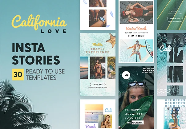 California Love Insta Stories