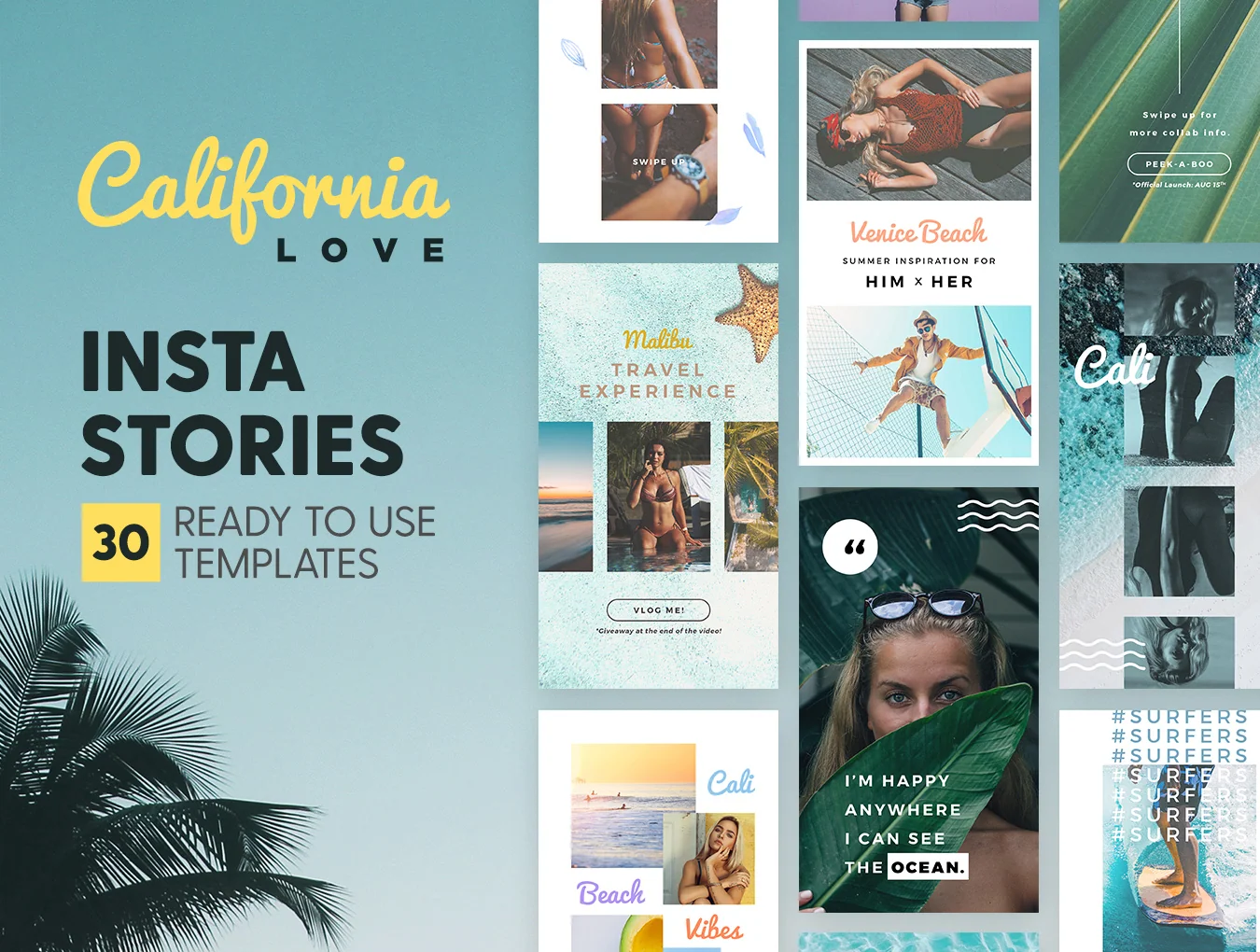 California Love Insta Stories