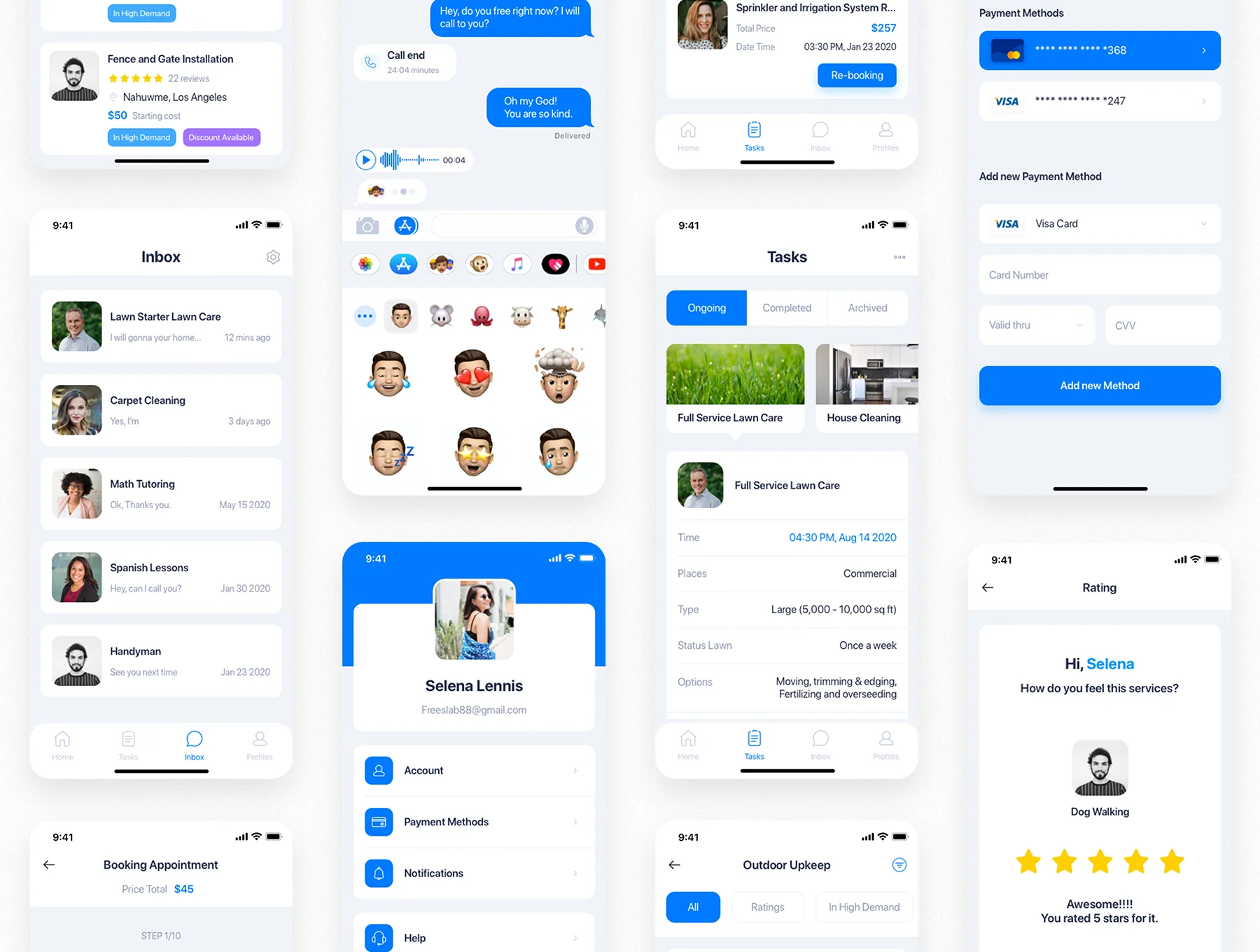 CallmeBack - Handyman Service UI Kit 8