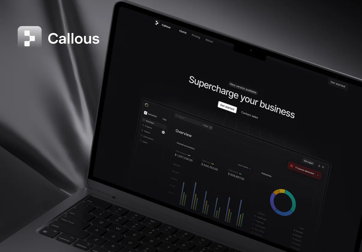 Callous - Premium SaaS Marketing Template