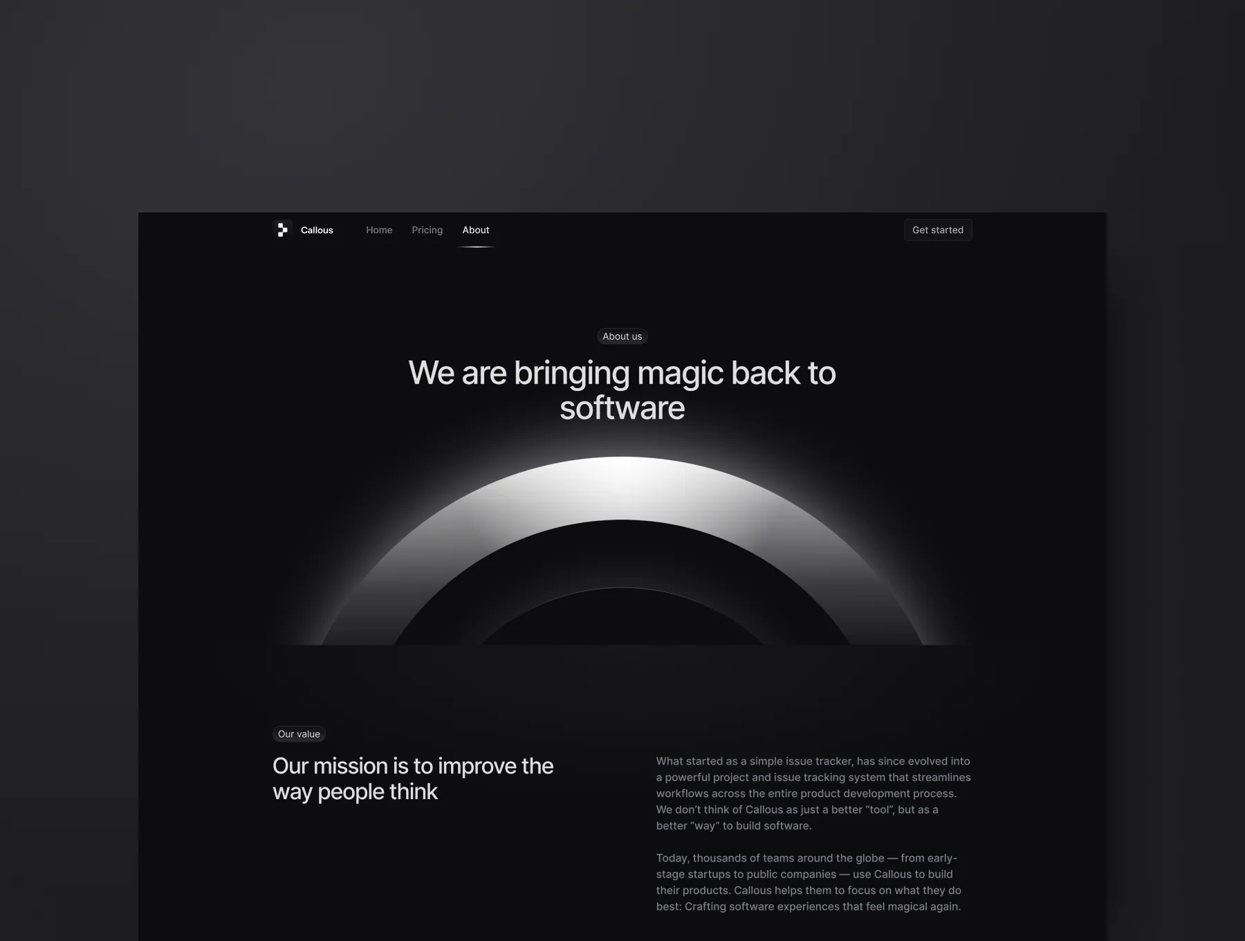 Callous - Premium SaaS Marketing Template 4