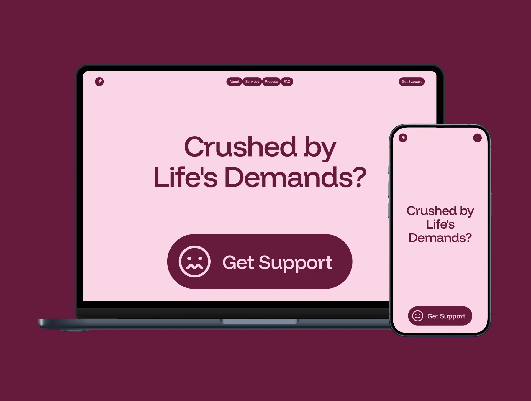 Calmly – Mental Support Website 6