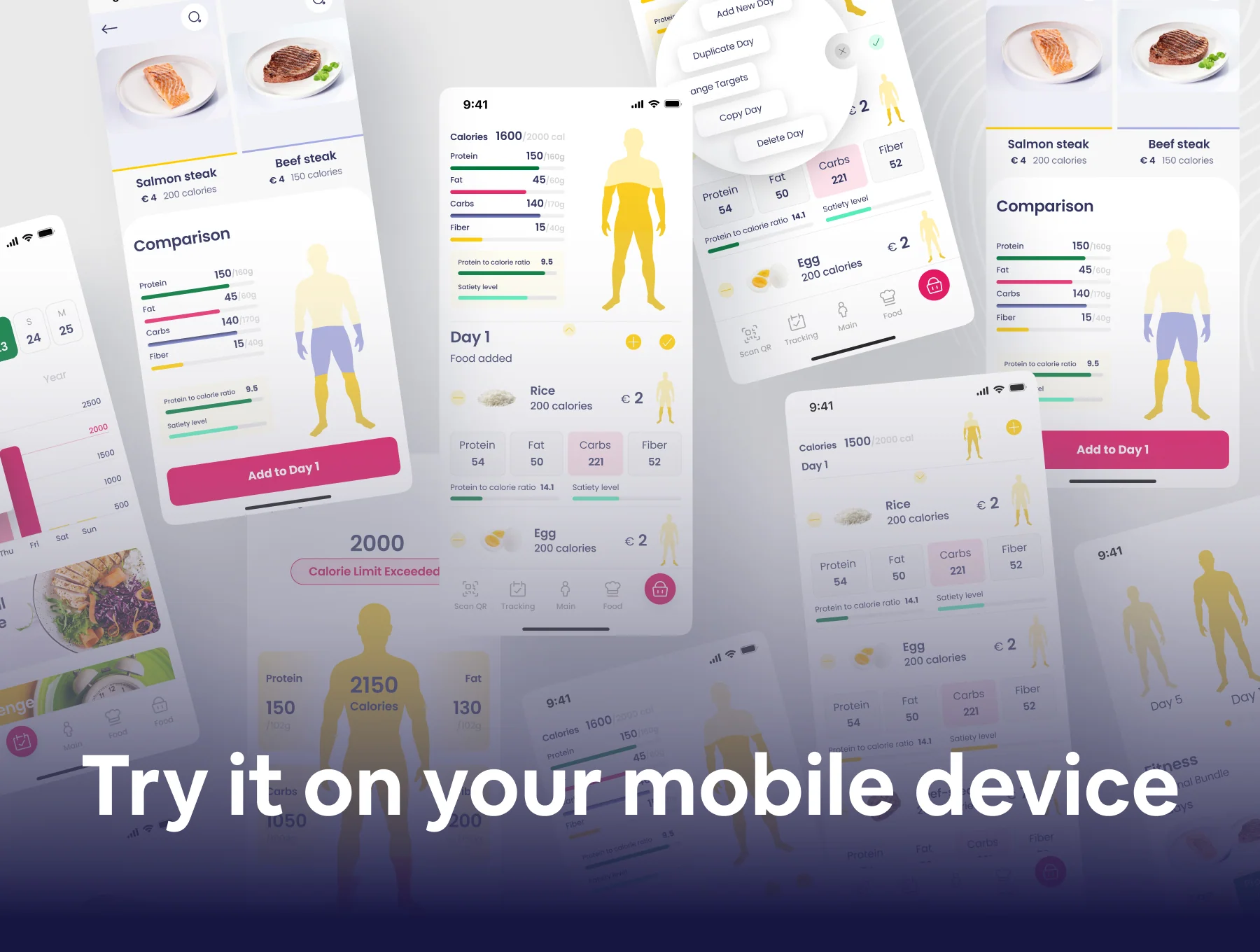 Calorie Tracking Mobile App 4