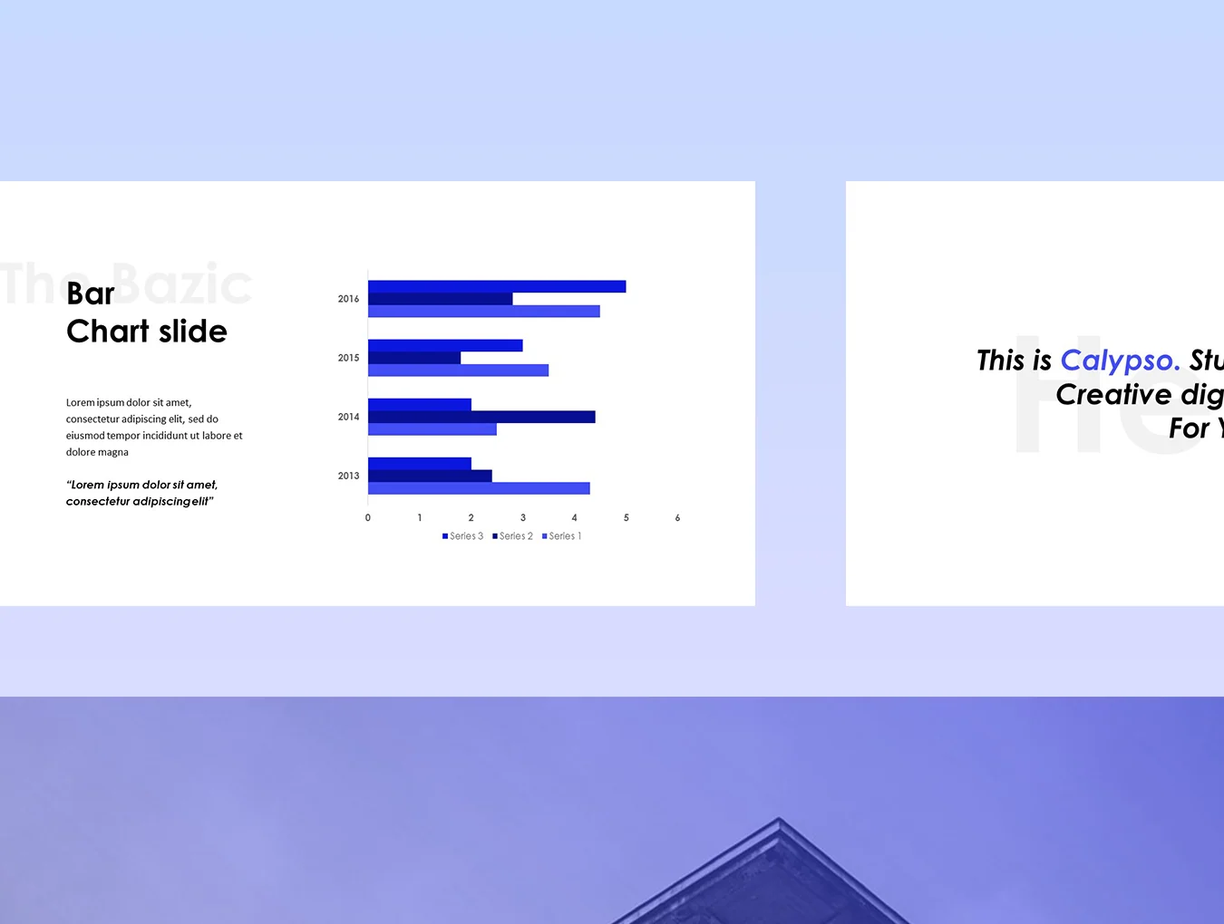 Calypso Minimal Template 3