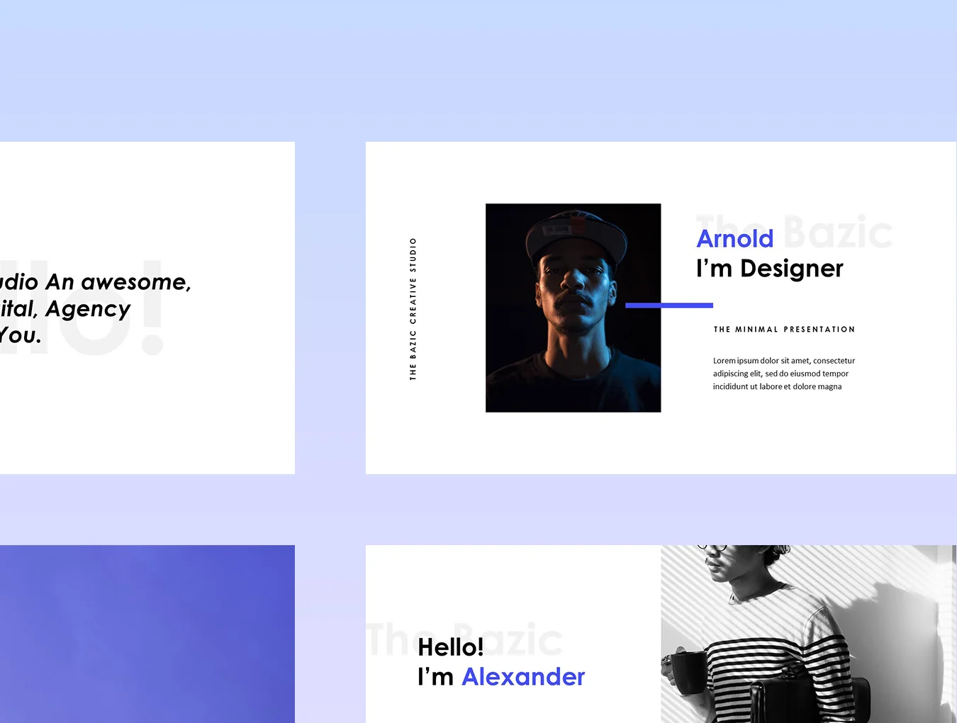 Calypso Minimal Template 4