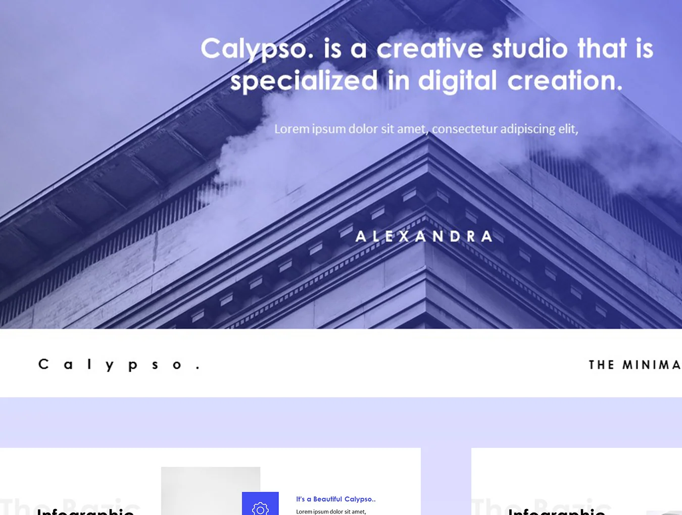 Calypso Minimal Template 5