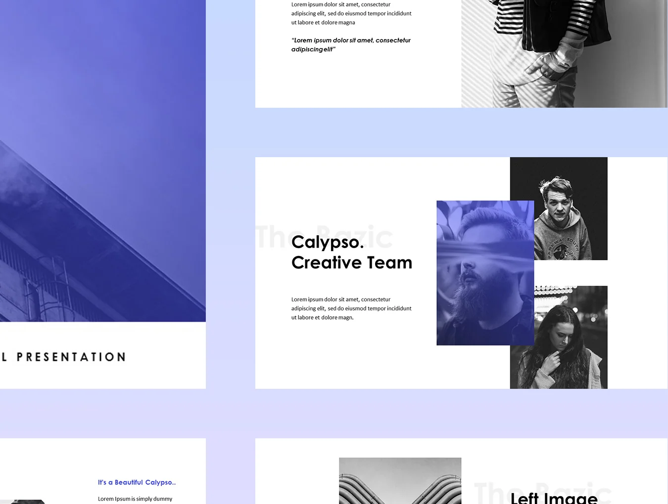 Calypso Minimal Template 6