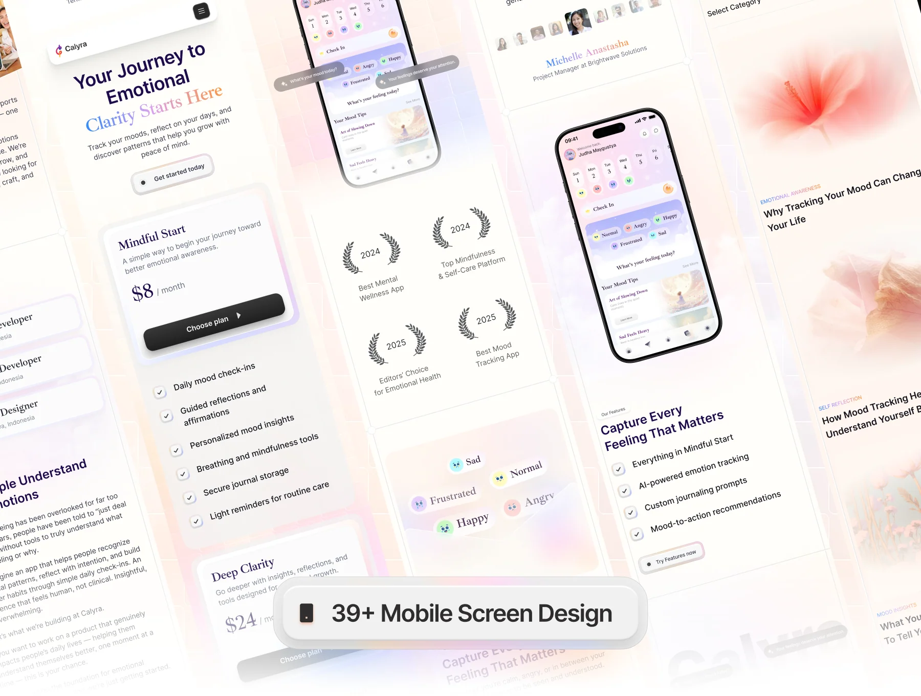 Calyra - SaaS Landing Page 3