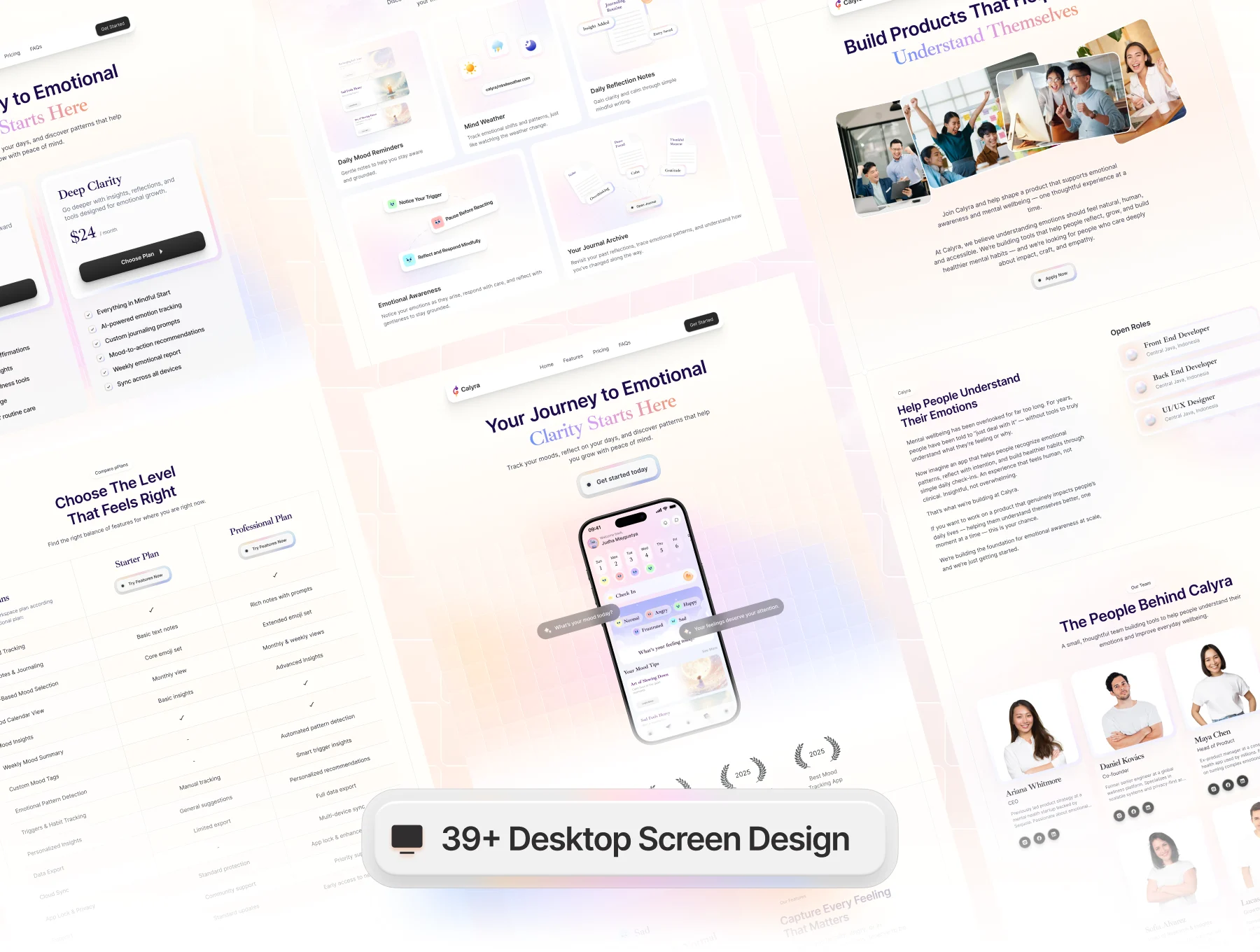 Calyra - SaaS Landing Page 4