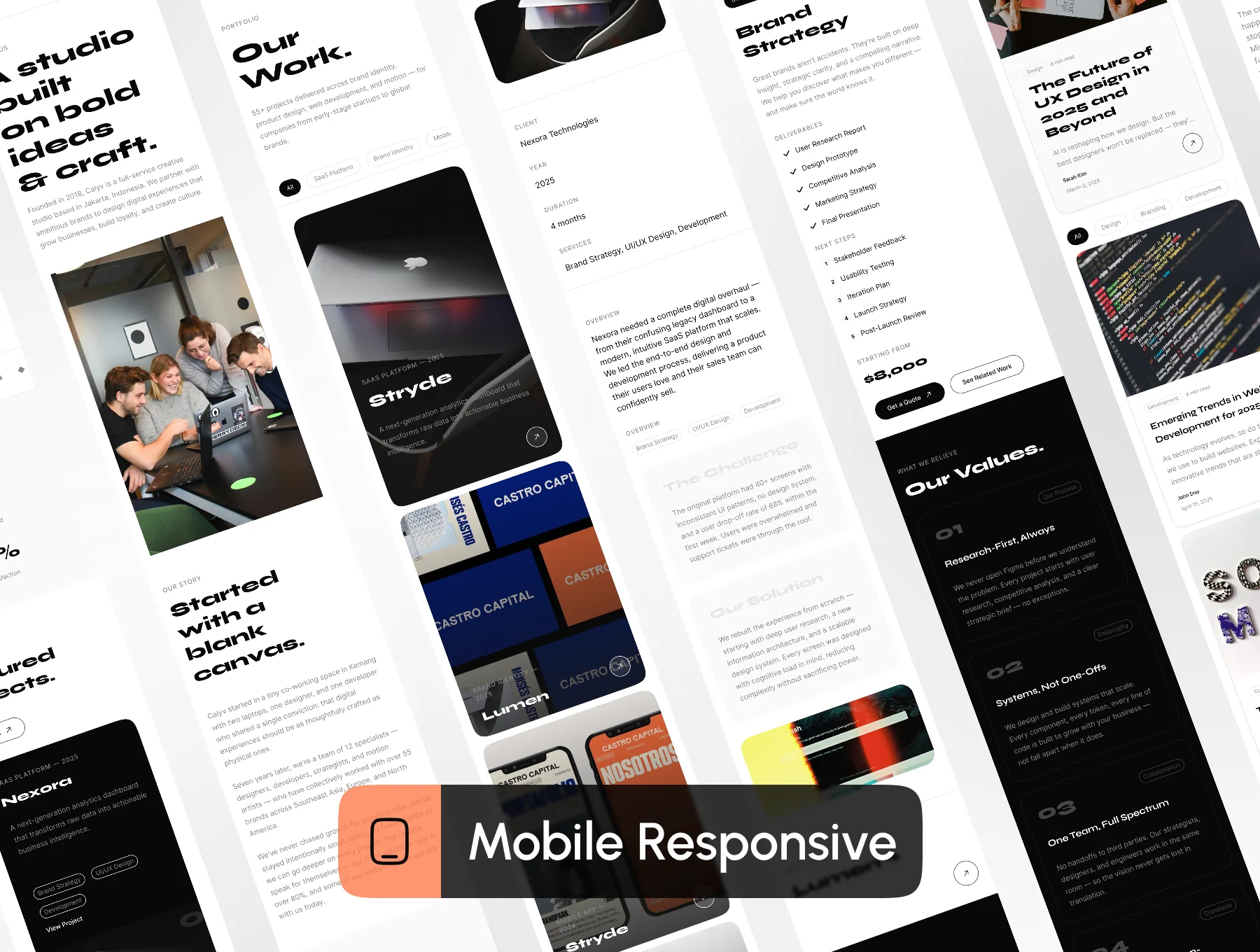 Calyv – Creative Agency & Portfolio Landing Page 4