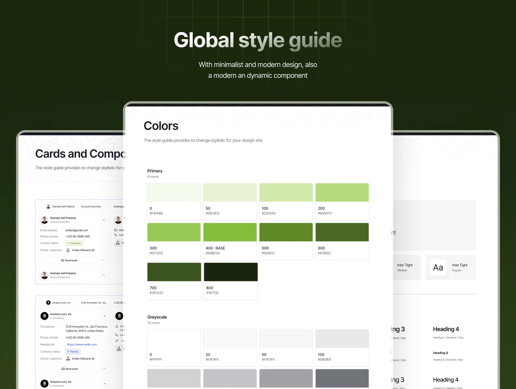 Camero - CRM Dashboard UI Kit 4