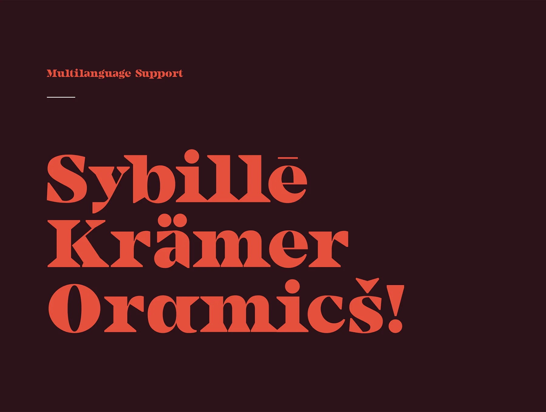 Camijo Display Serif Font 3