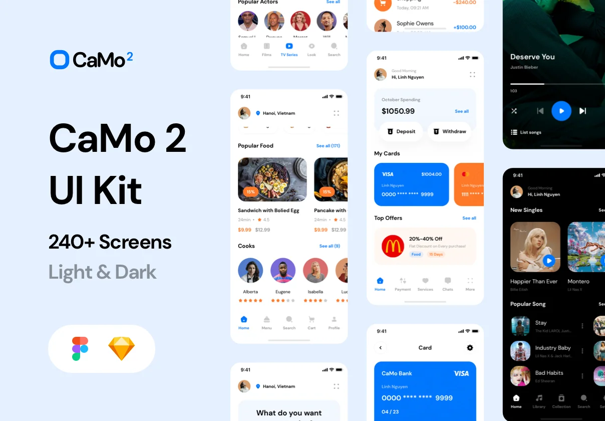 CaMo 2 UI Kit
