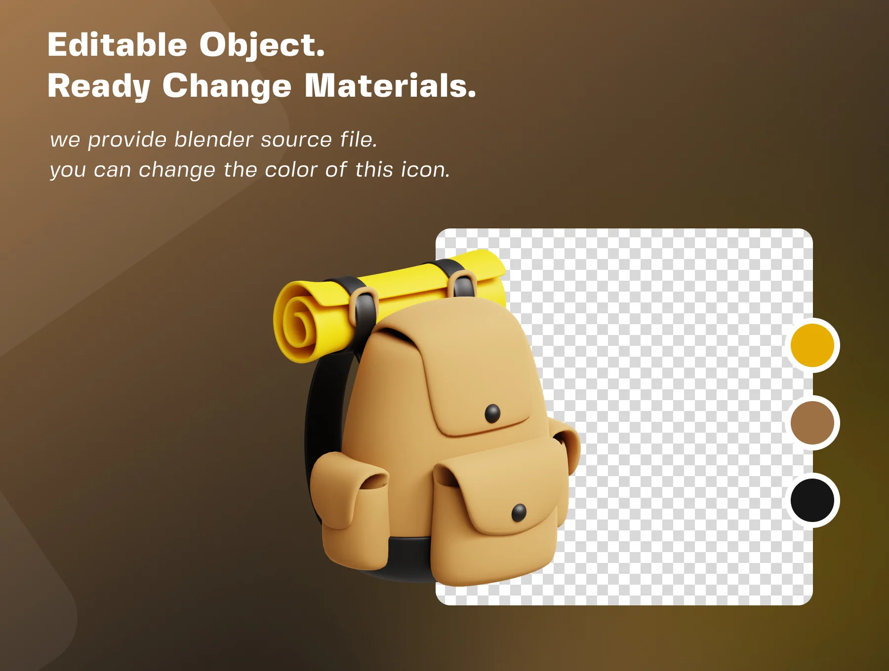 Camping 3D Icon Pack 4