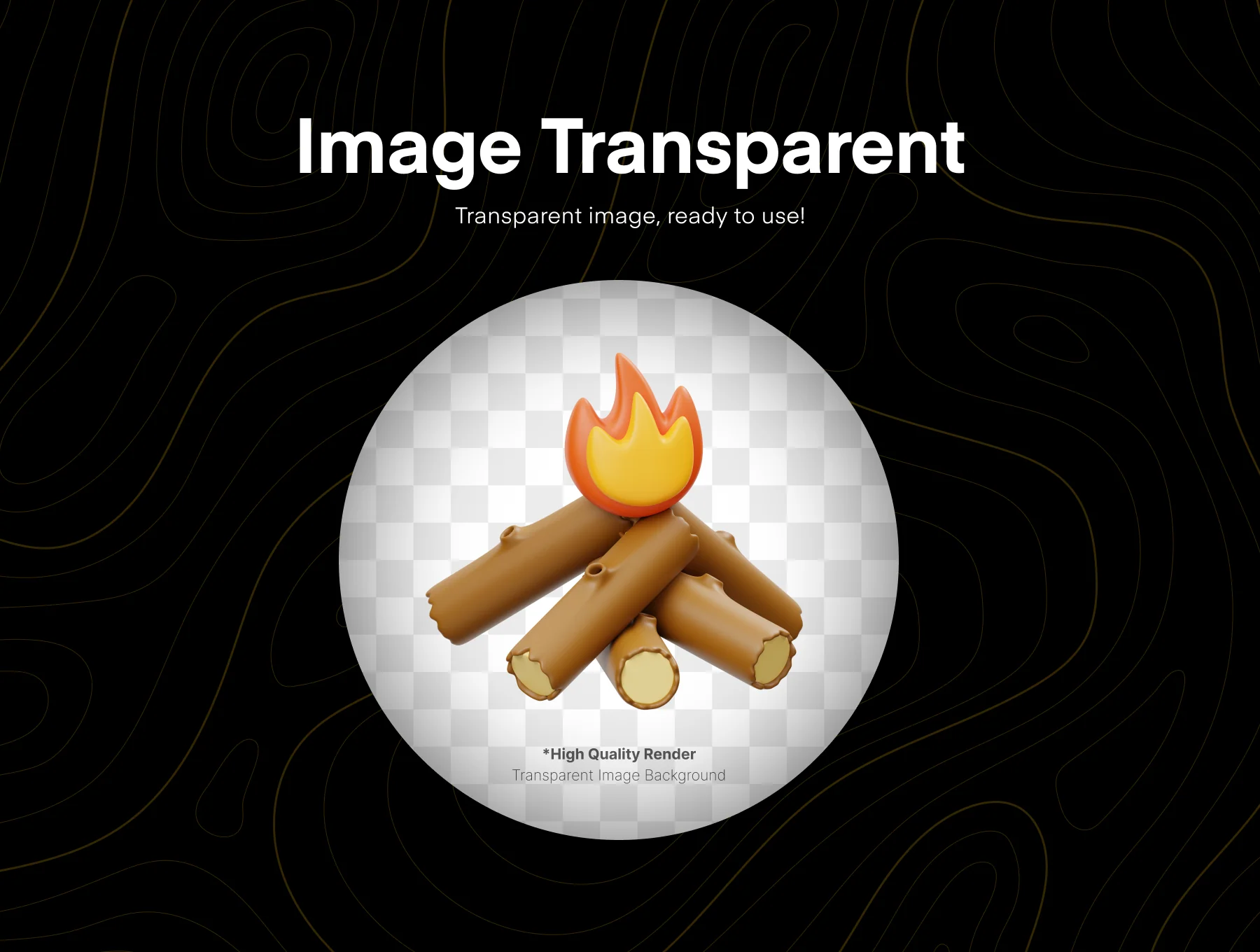 Camping 3D Icon 4