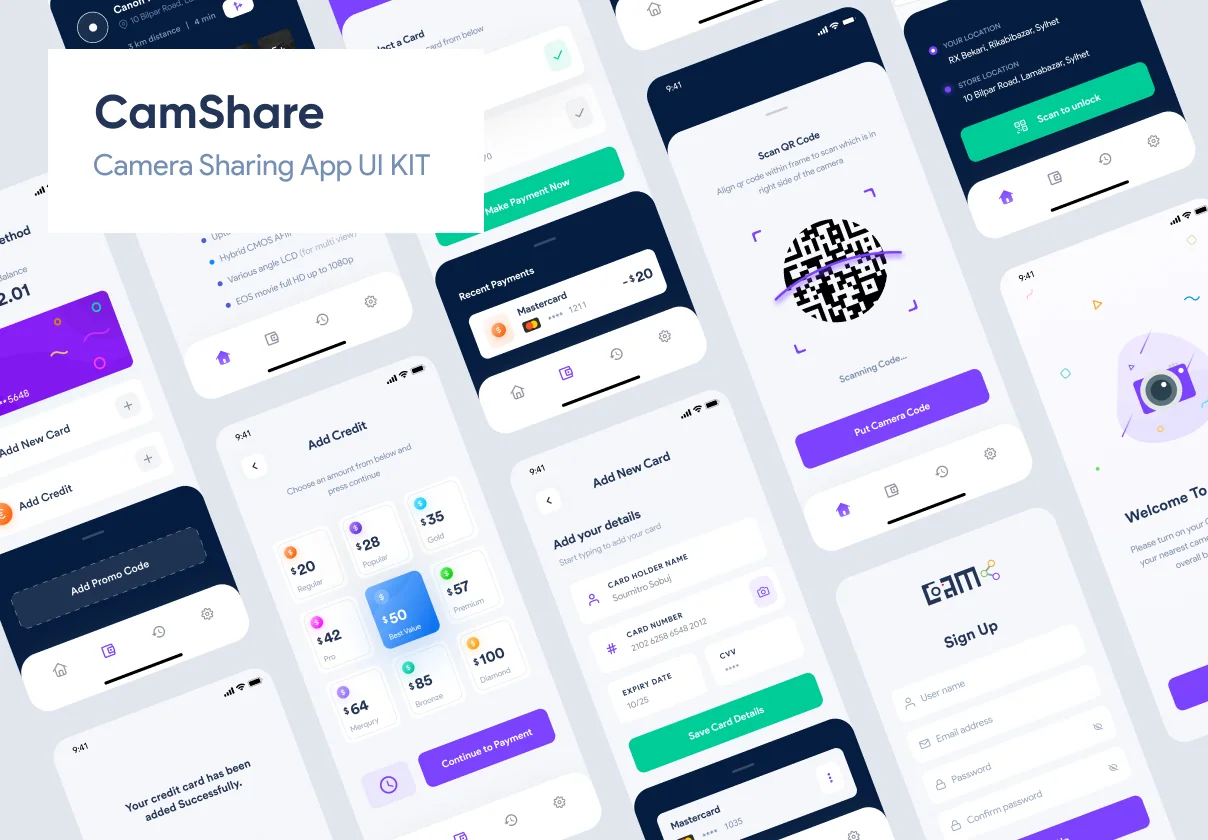 Camshare UI KIT