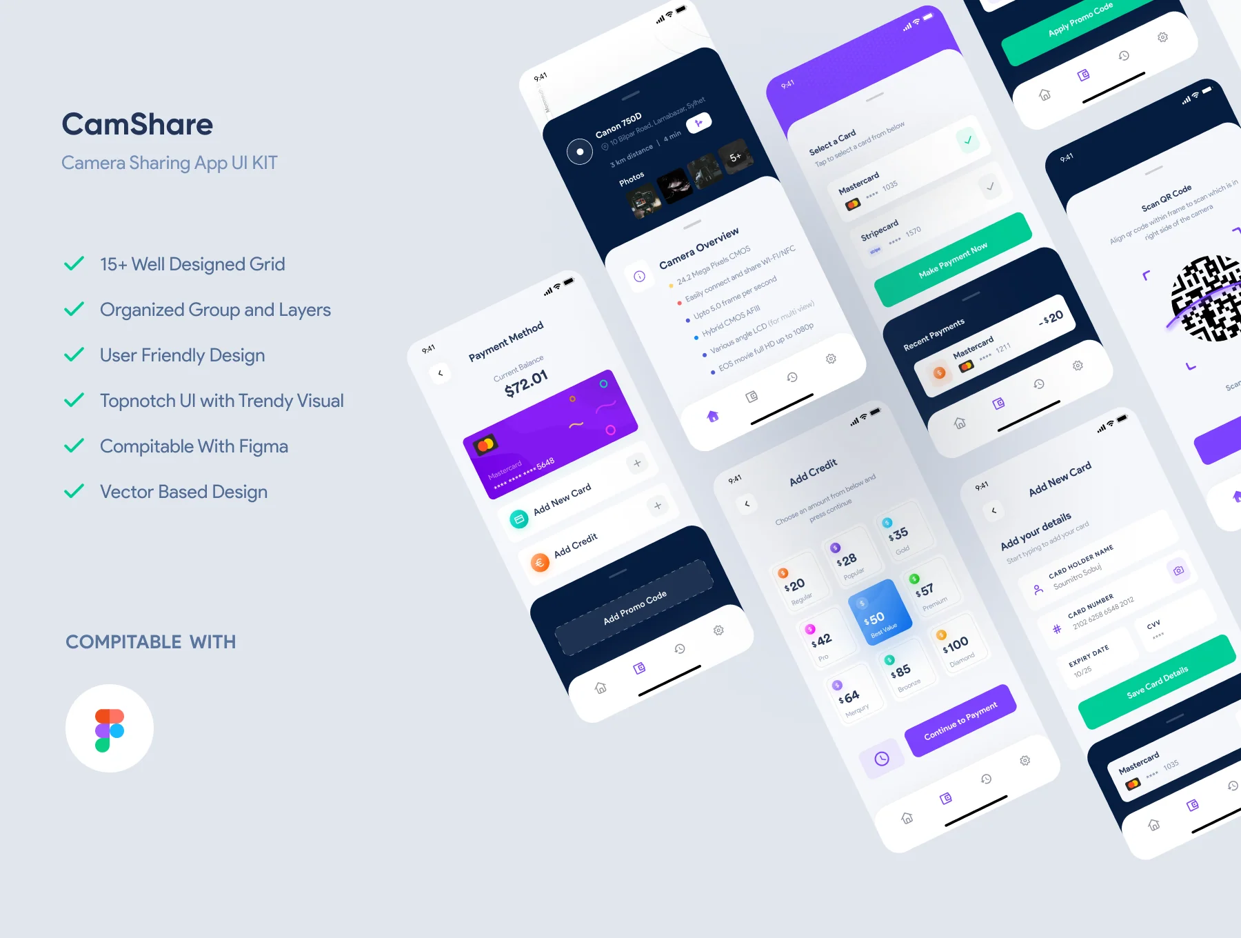 Camshare UI KIT