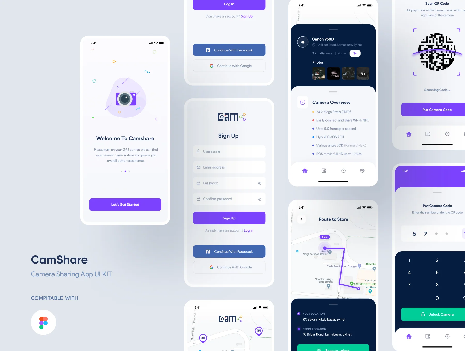 Camshare  UI KIT 3