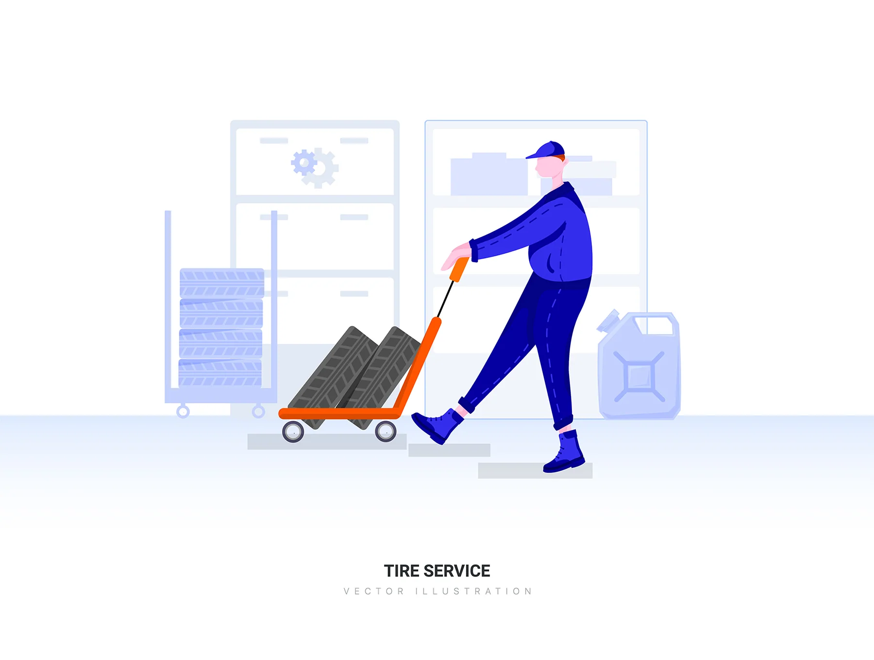 Cancer - Car Service Vector Scenes 9
