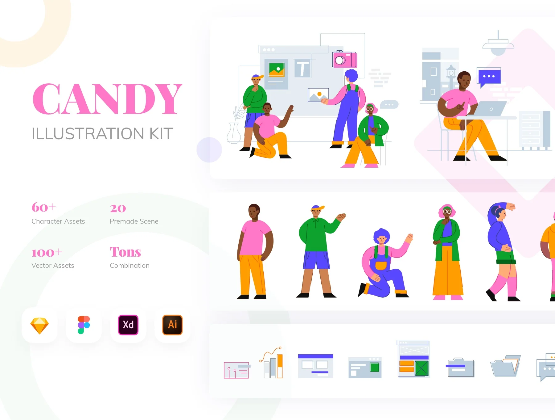 Candy Illustration Kit