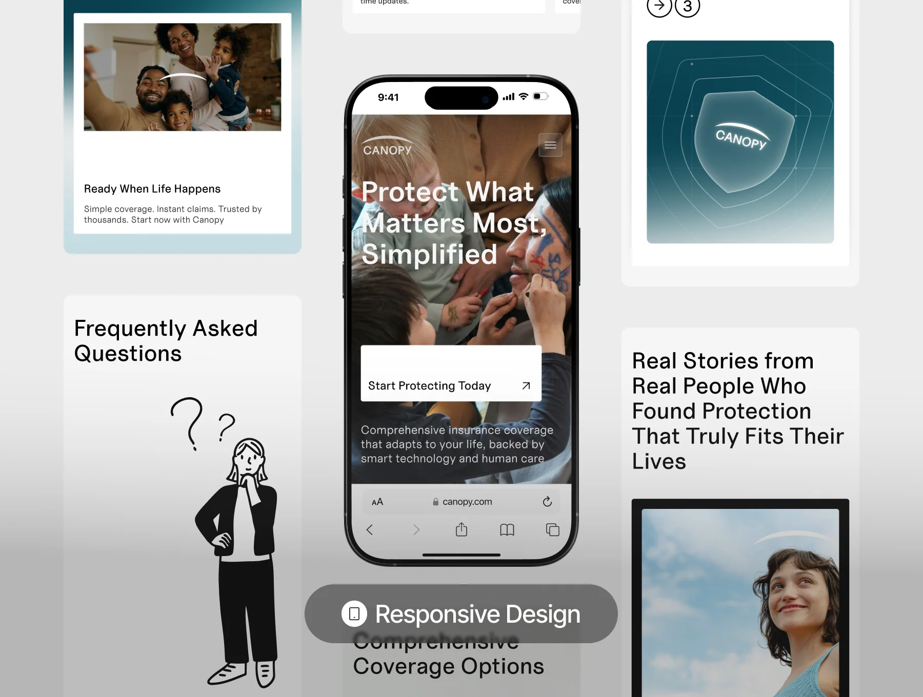 Canopy - Insurance Company Website 3