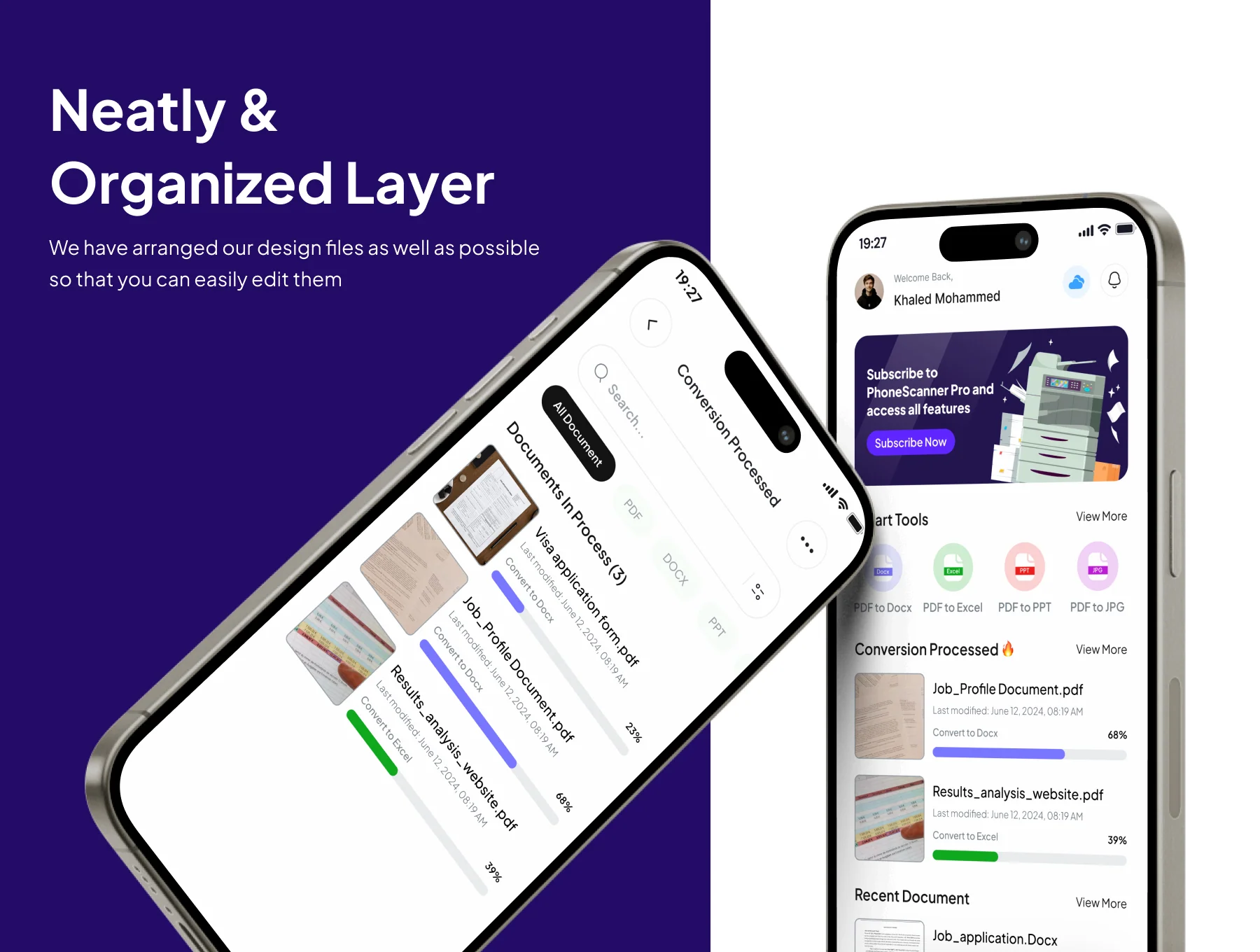 CanScane - Mobile Document Scanner Premium UI KIts App 3