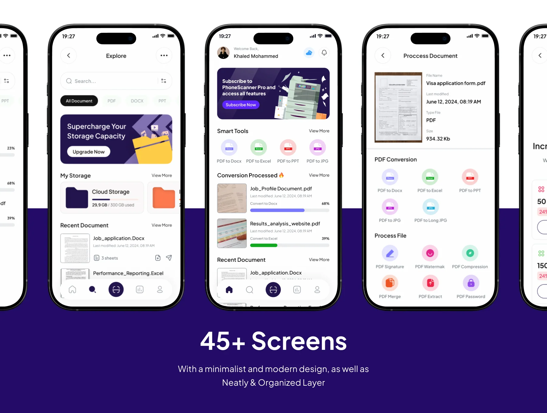 CanScane - Mobile Document Scanner Premium UI KIts App 4