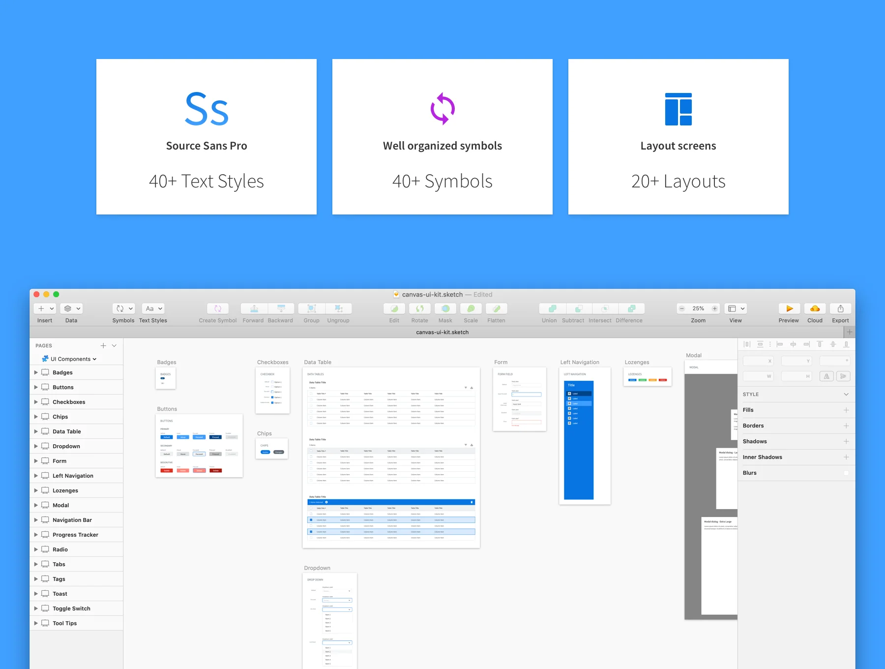 Canvas UI Kit 3