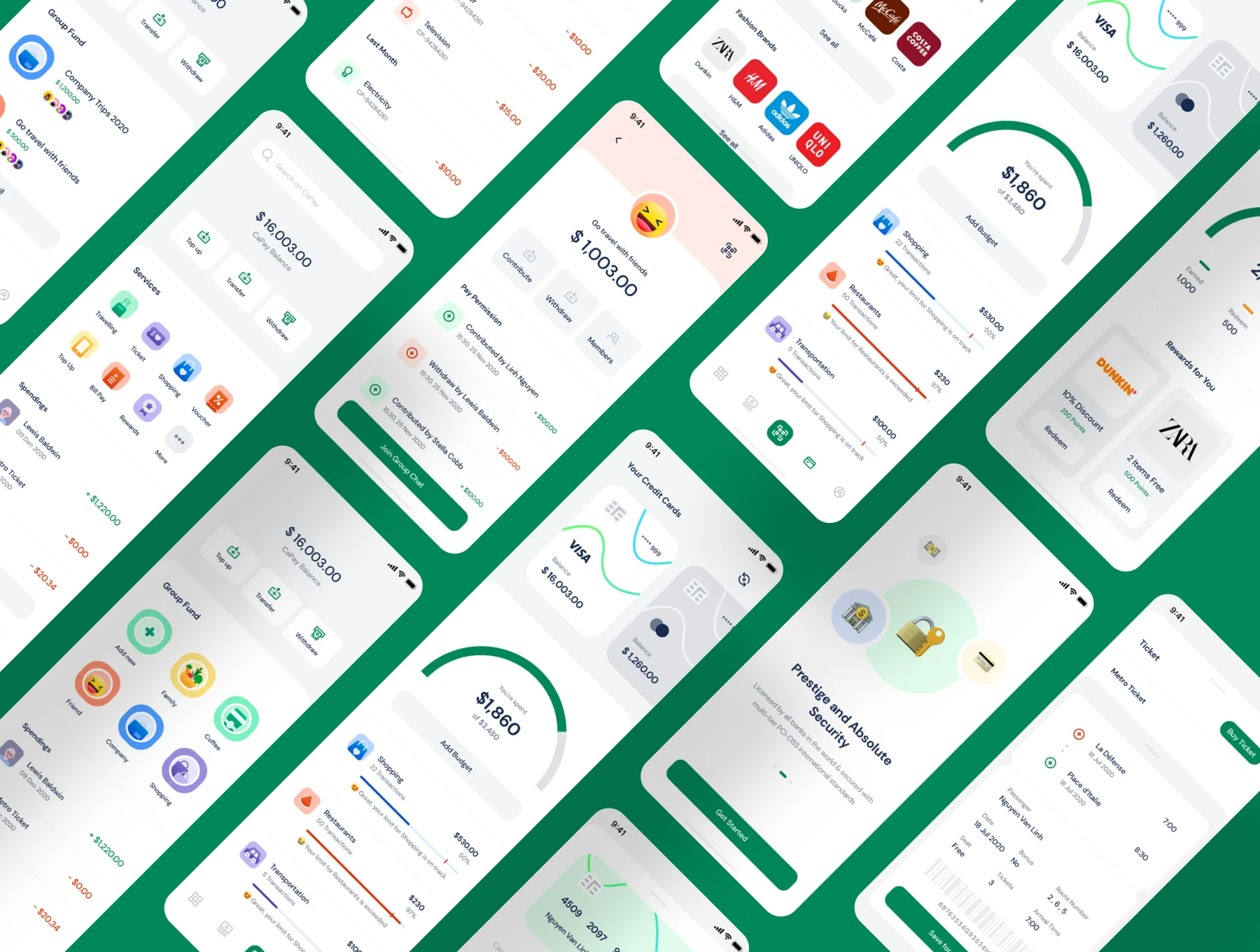 CaPay Wallet iOS UI Kit 4