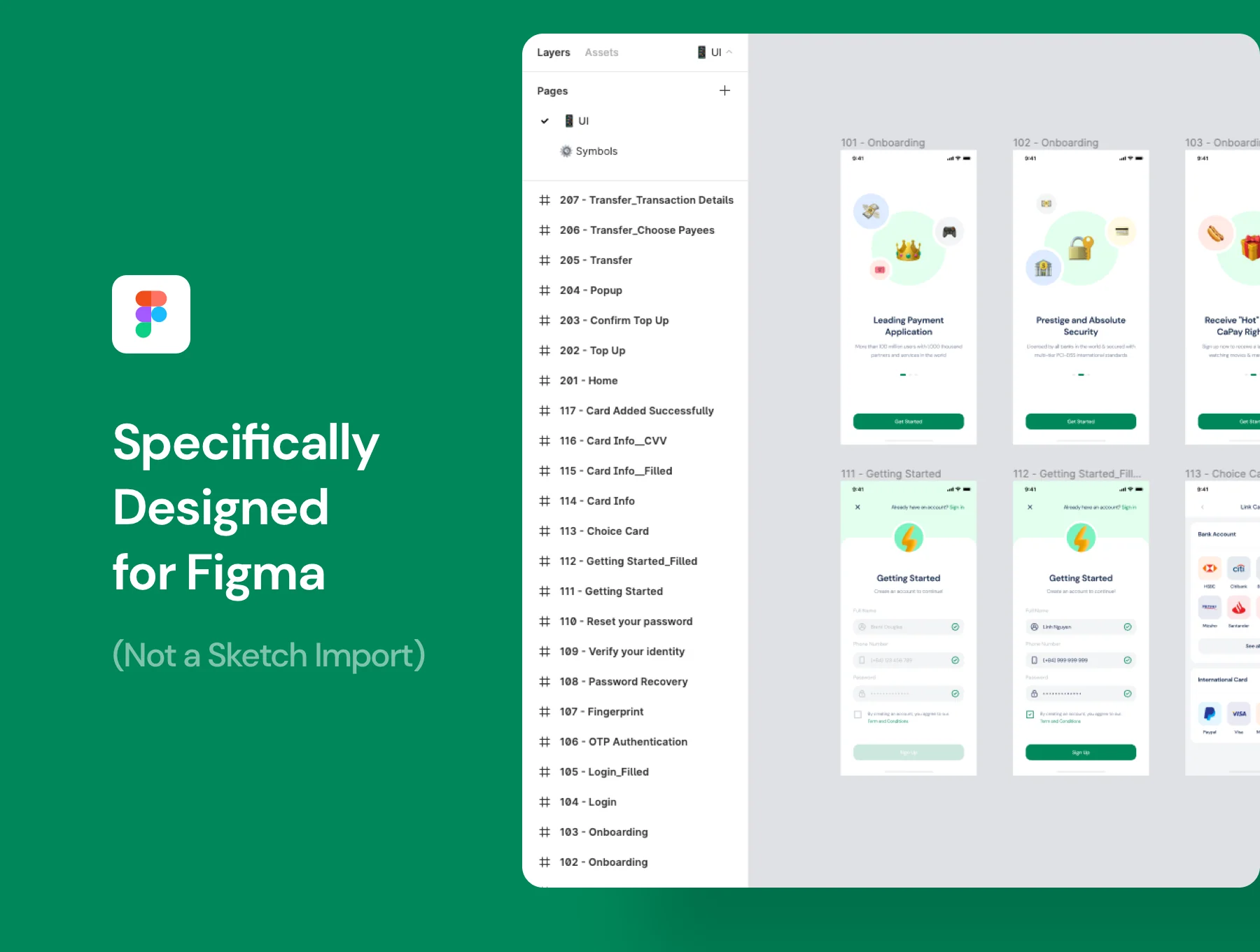 CaPay Wallet iOS UI Kit 6
