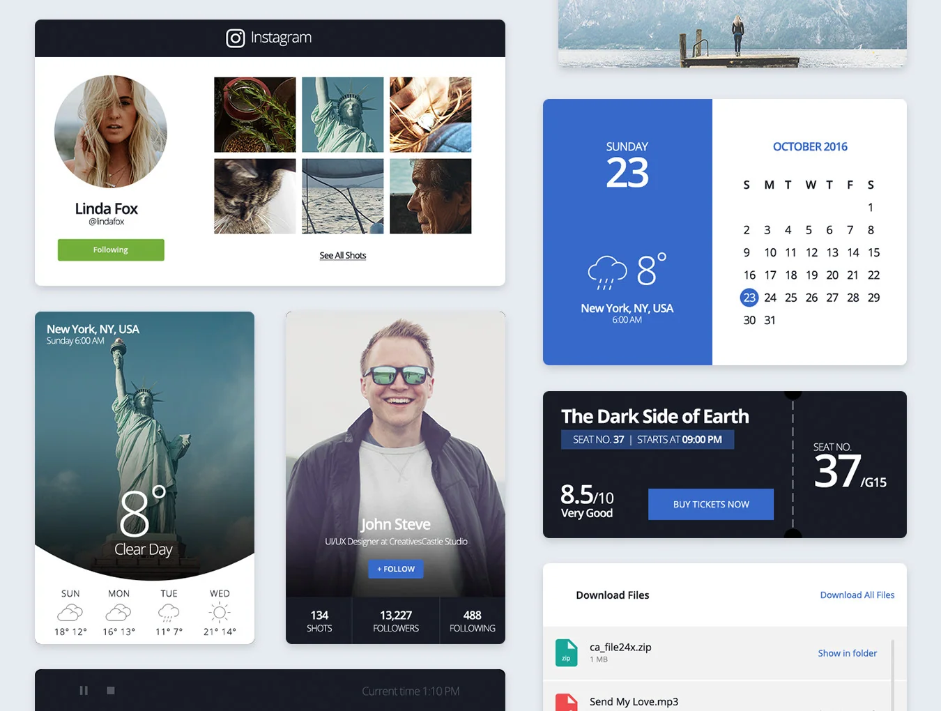 Capeto Web UI Kit 7