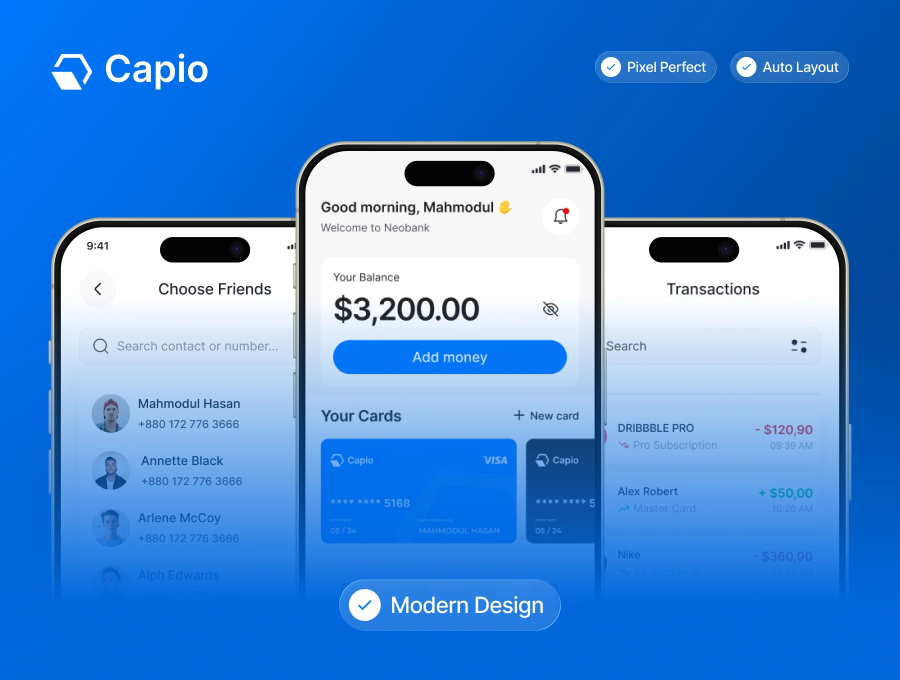 Capio - Fintech Mobile App Ui Kit 5