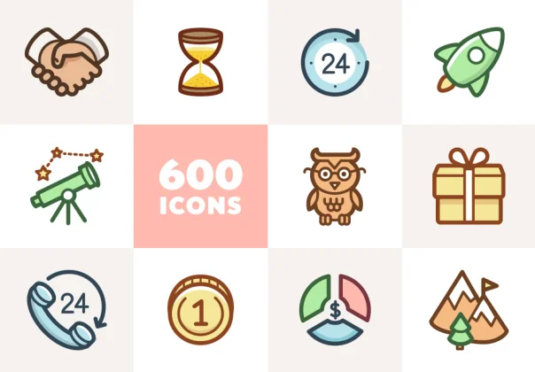 Capitalist Flat Icons