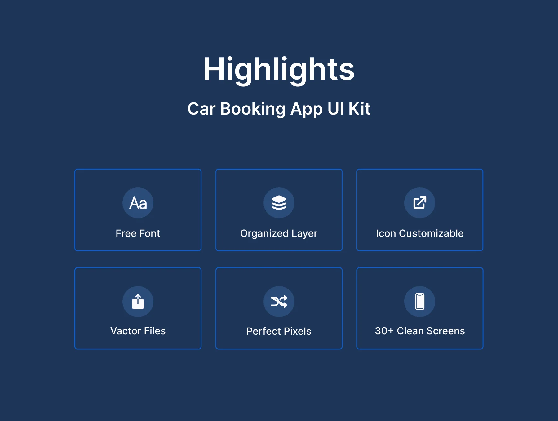 Car Booking App UI Kit 2