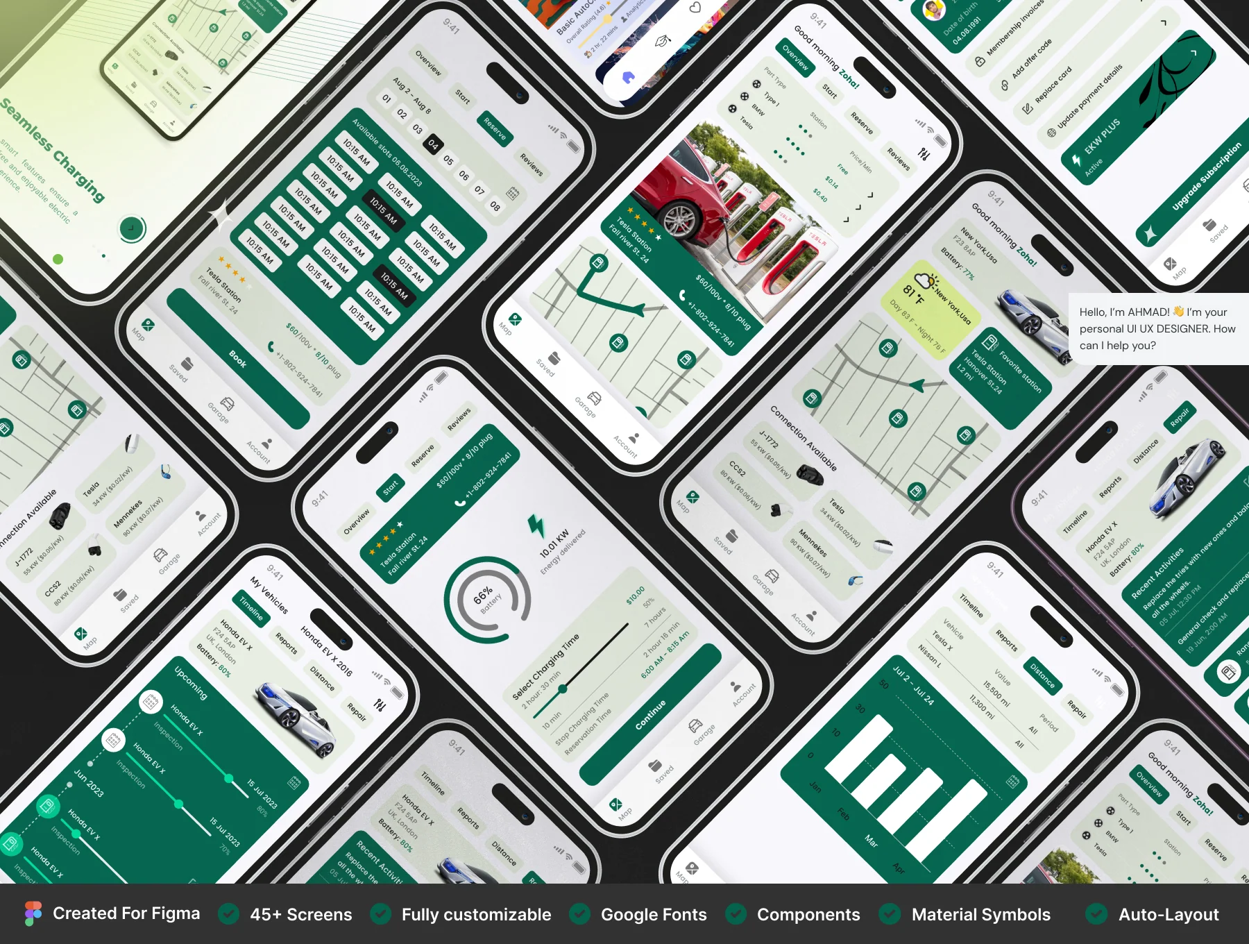 Car Charging App - EV Charging Apps UI KIT 4