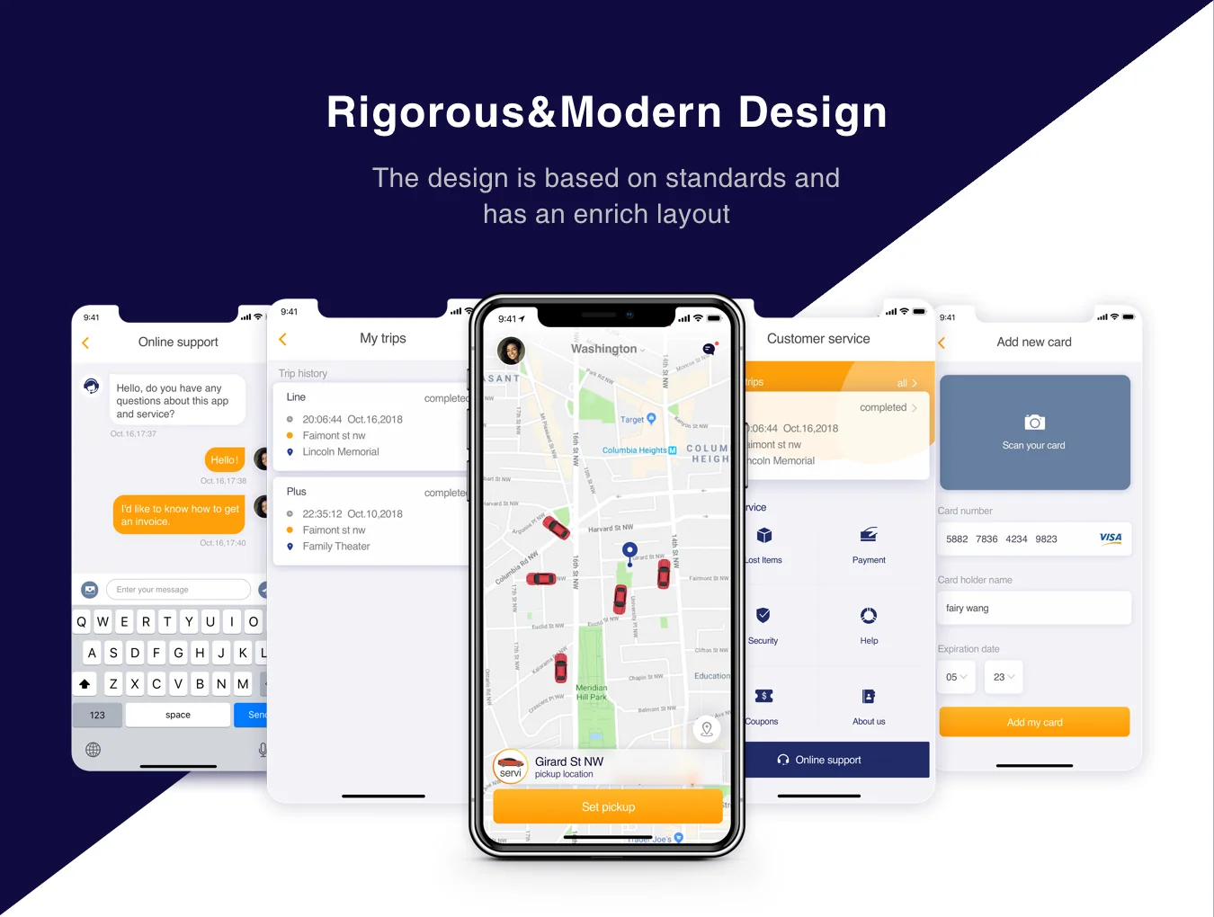 SERV Taxi UI Kit 2