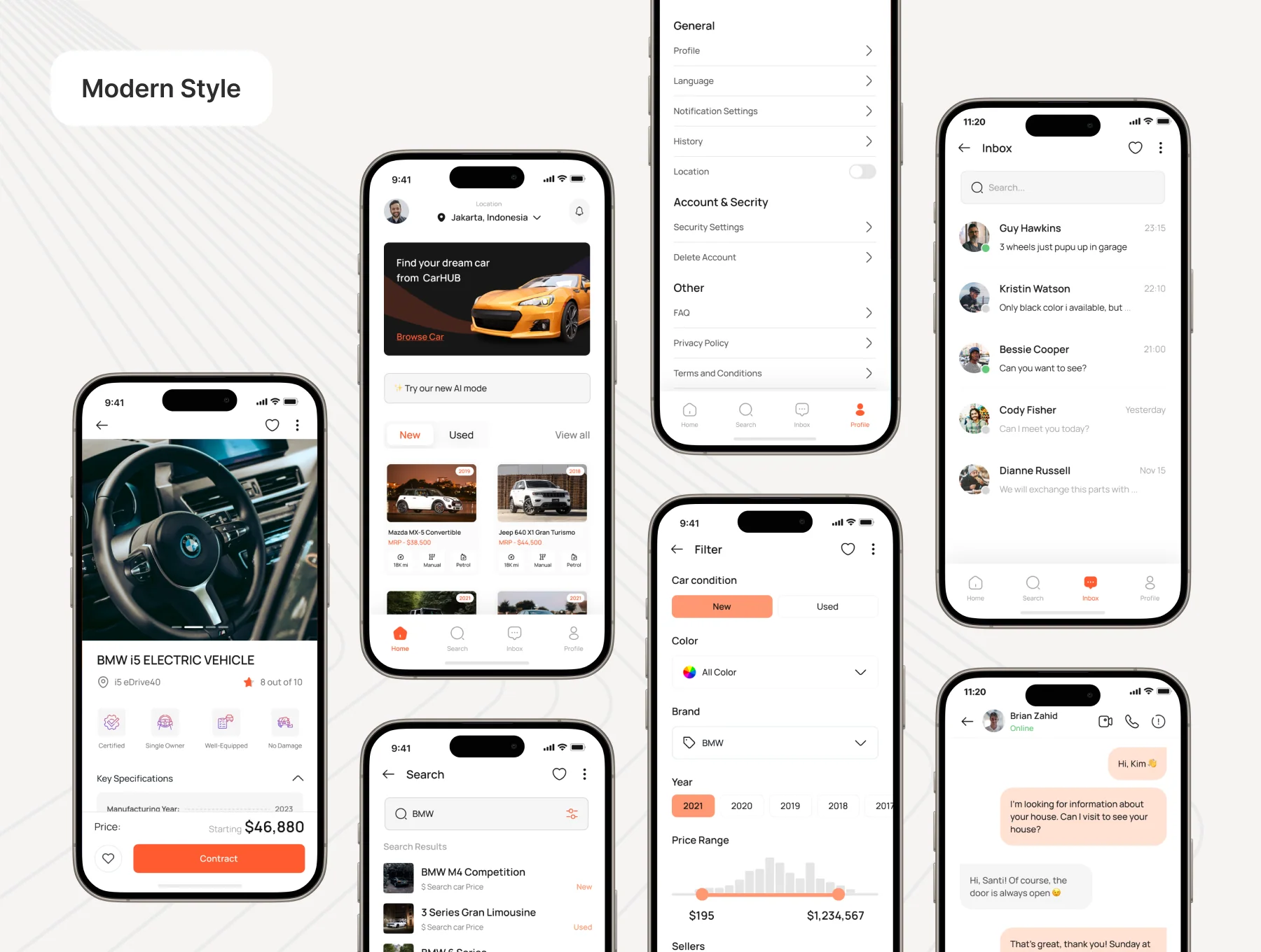 CarHUB- Car Marketplace & ListingApp UI Kit 4