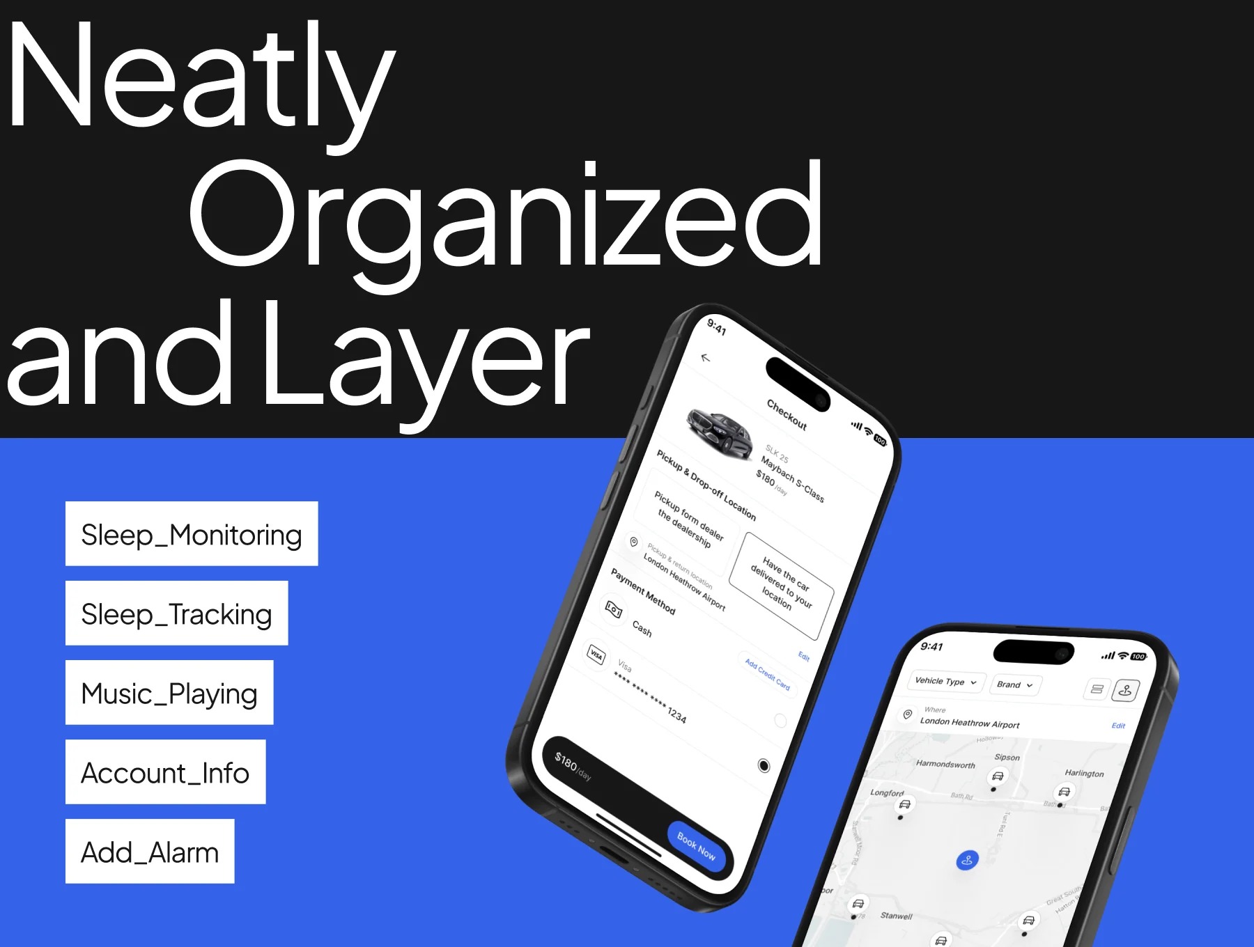Car Rent App UI Kit 4